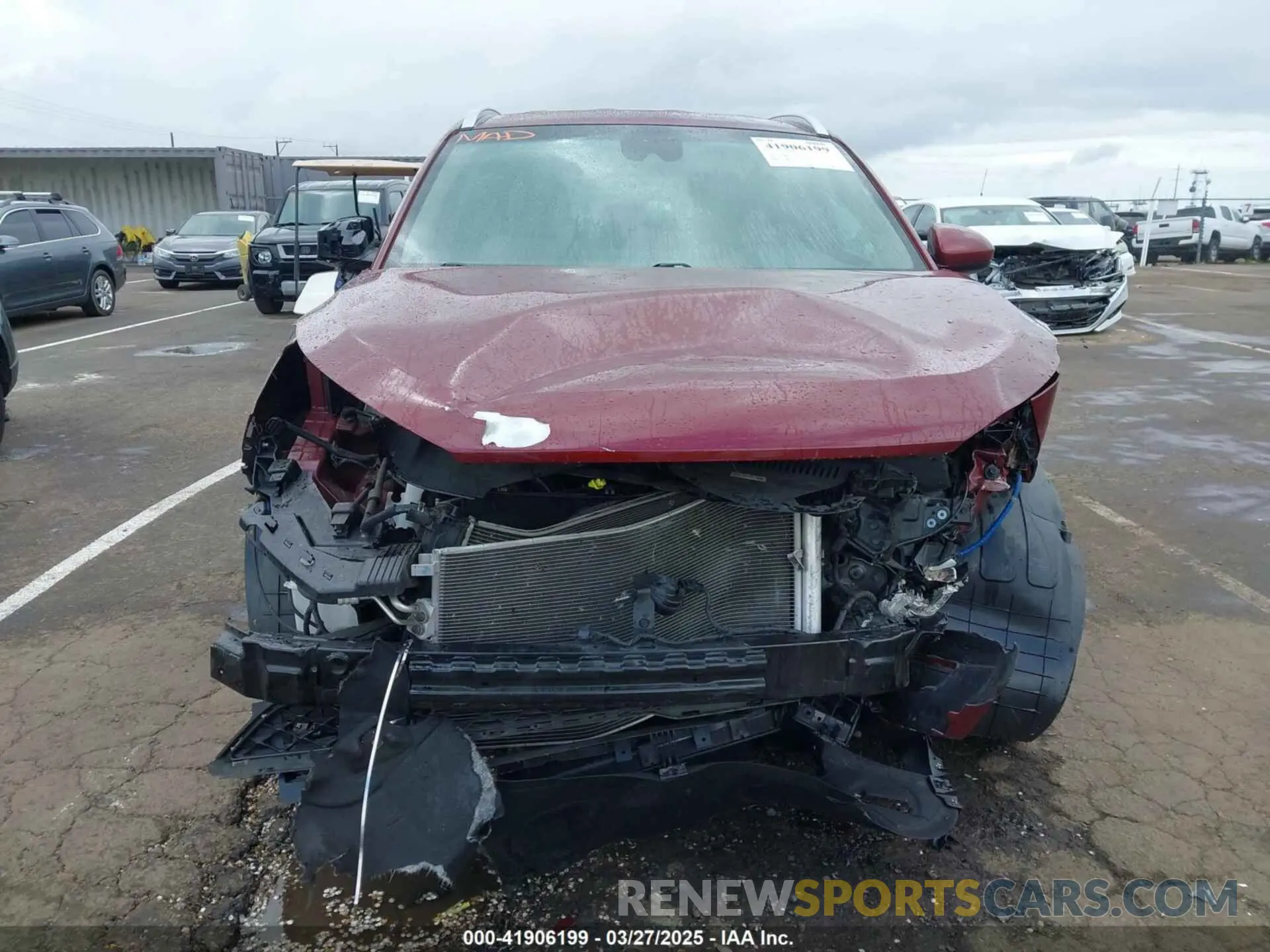 13 fotografías del automóvil dañado KM8J33ALXKU855608 HYUNDAI TUCSON 2019