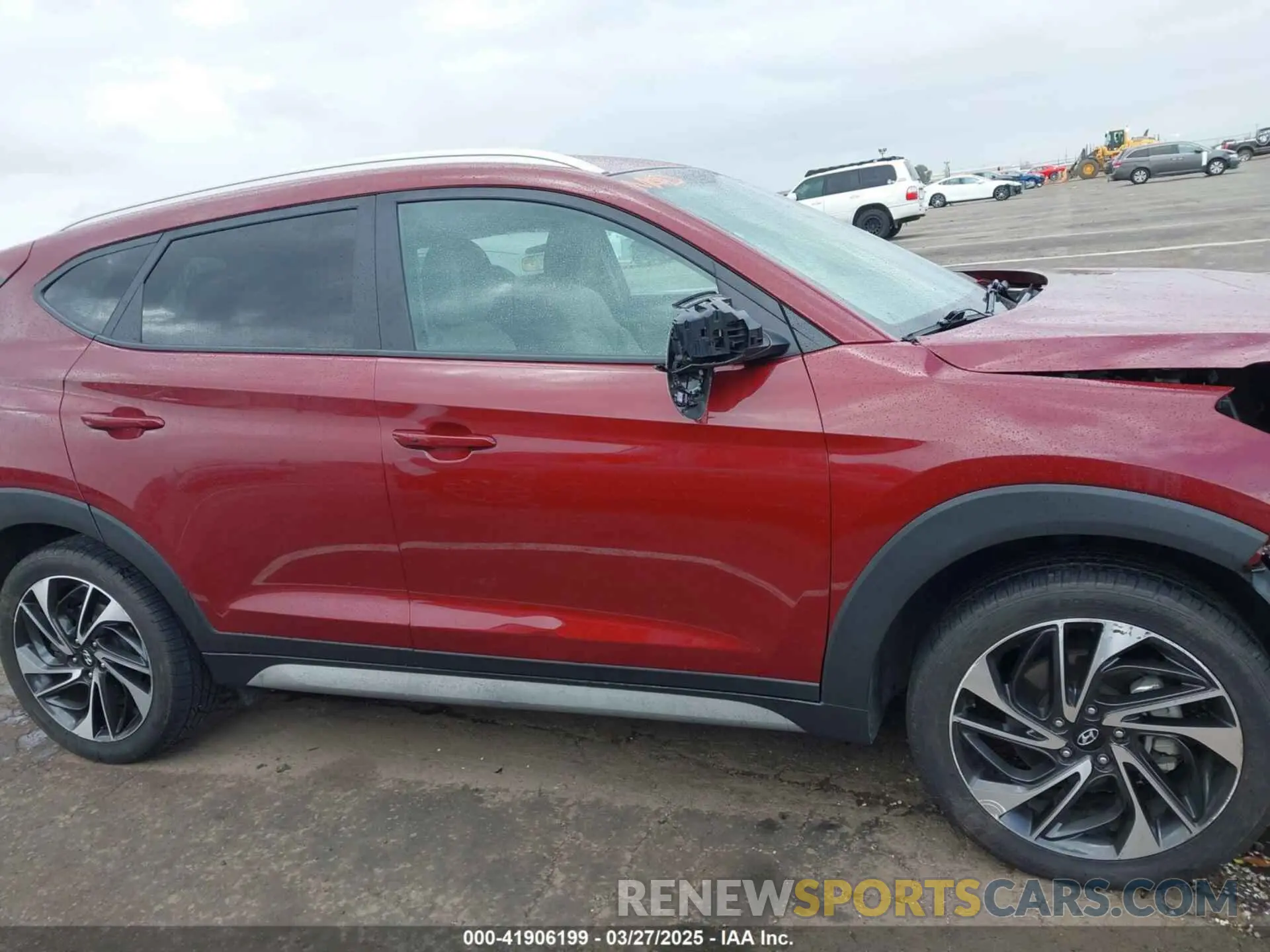 14 fotografías del automóvil dañado KM8J33ALXKU855608 HYUNDAI TUCSON 2019