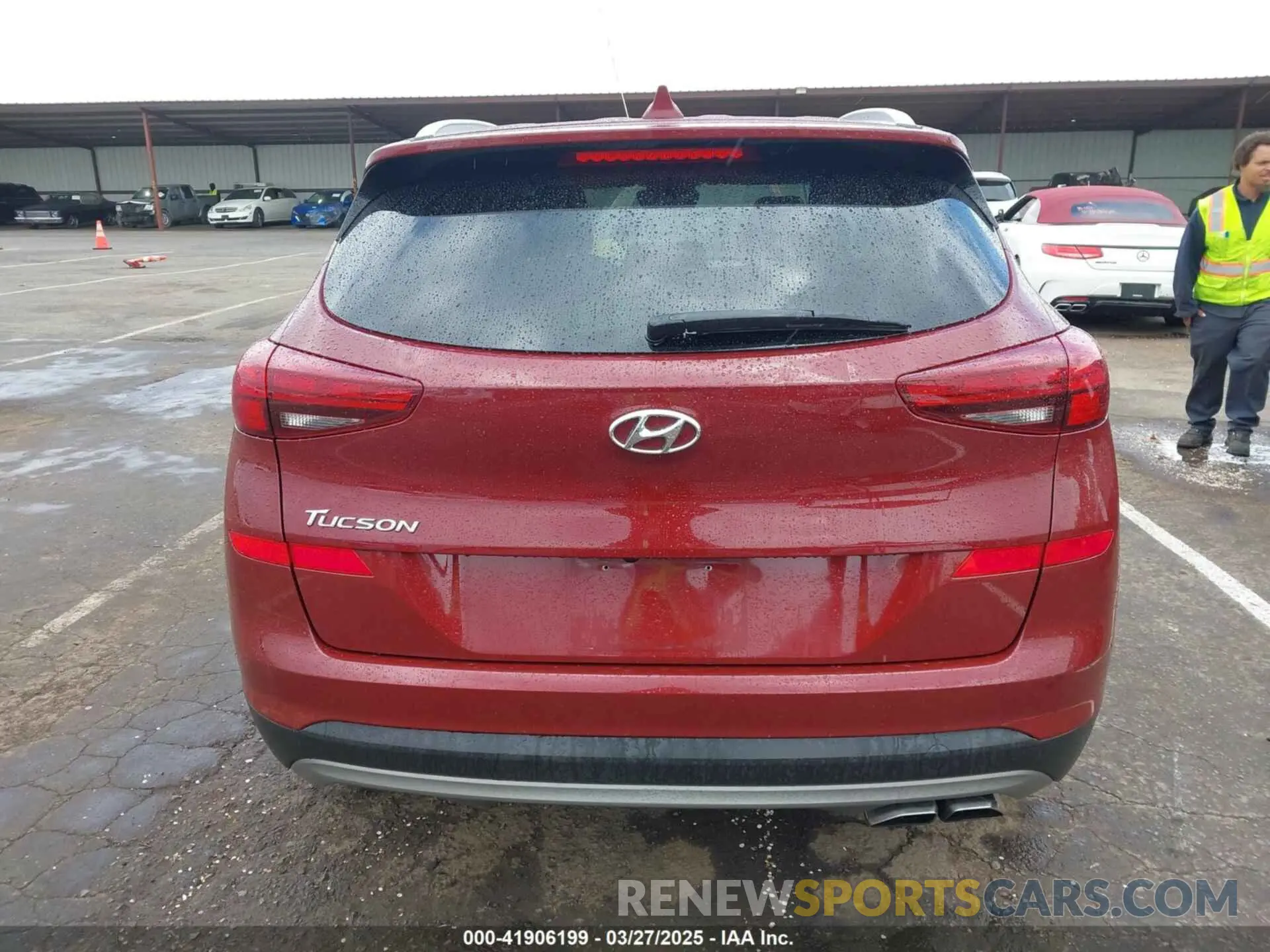 17 fotografías del automóvil dañado KM8J33ALXKU855608 HYUNDAI TUCSON 2019