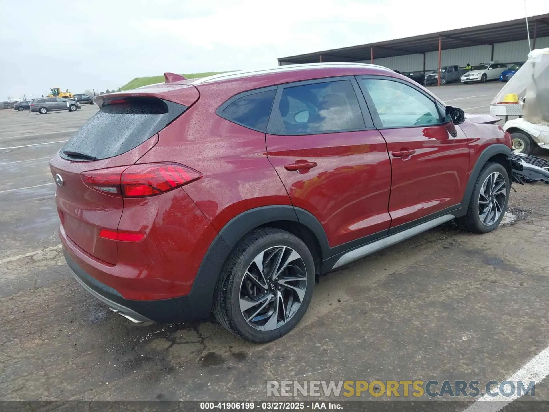 4 fotografías del automóvil dañado KM8J33ALXKU855608 HYUNDAI TUCSON 2019