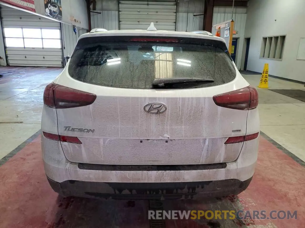 6 fotografías del automóvil dañado KM8J3CA45KU060121 HYUNDAI TUCSON 2019