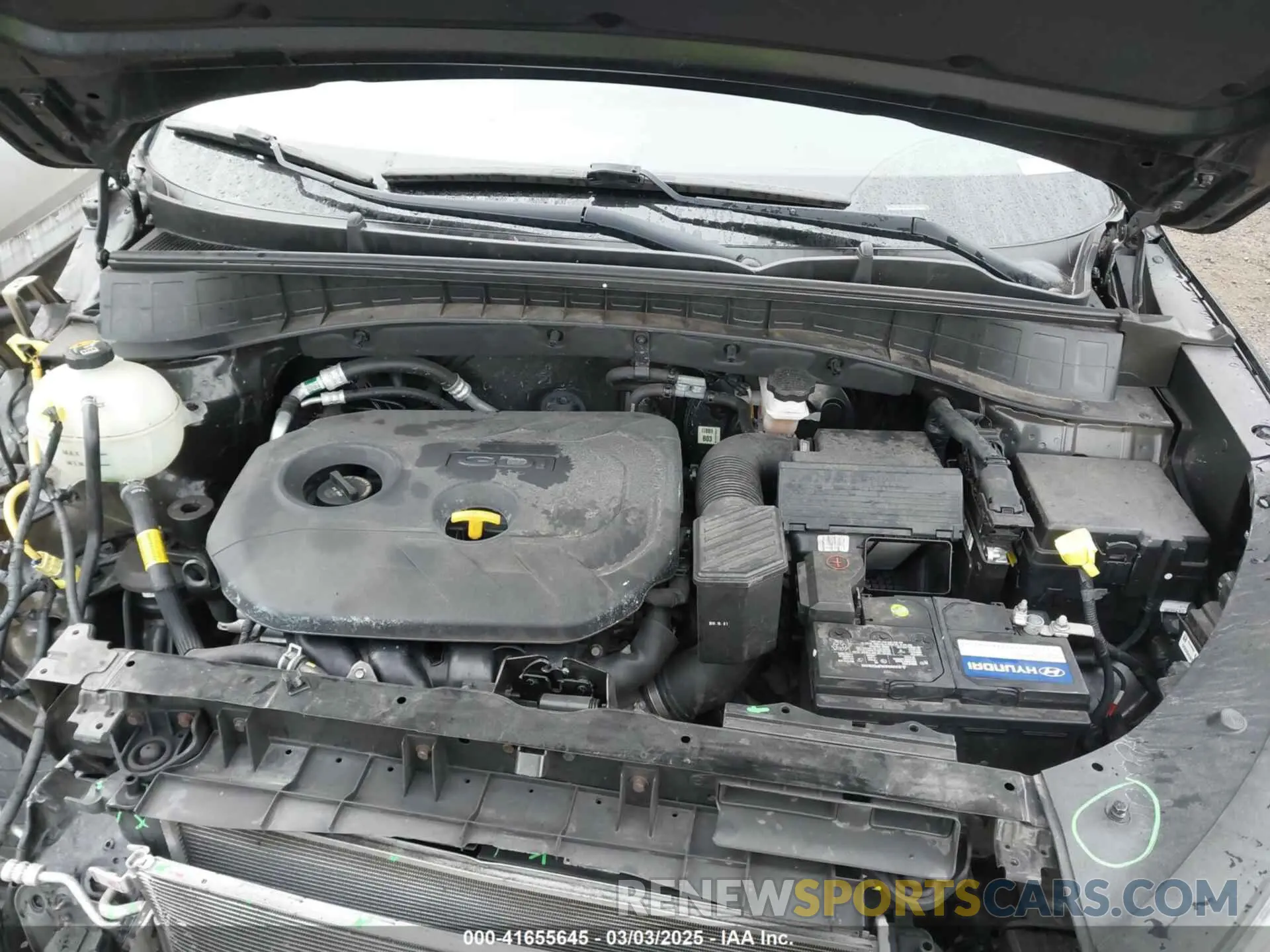 10 fotografías del automóvil dañado KM8J3CA46KU877517 HYUNDAI TUCSON 2019