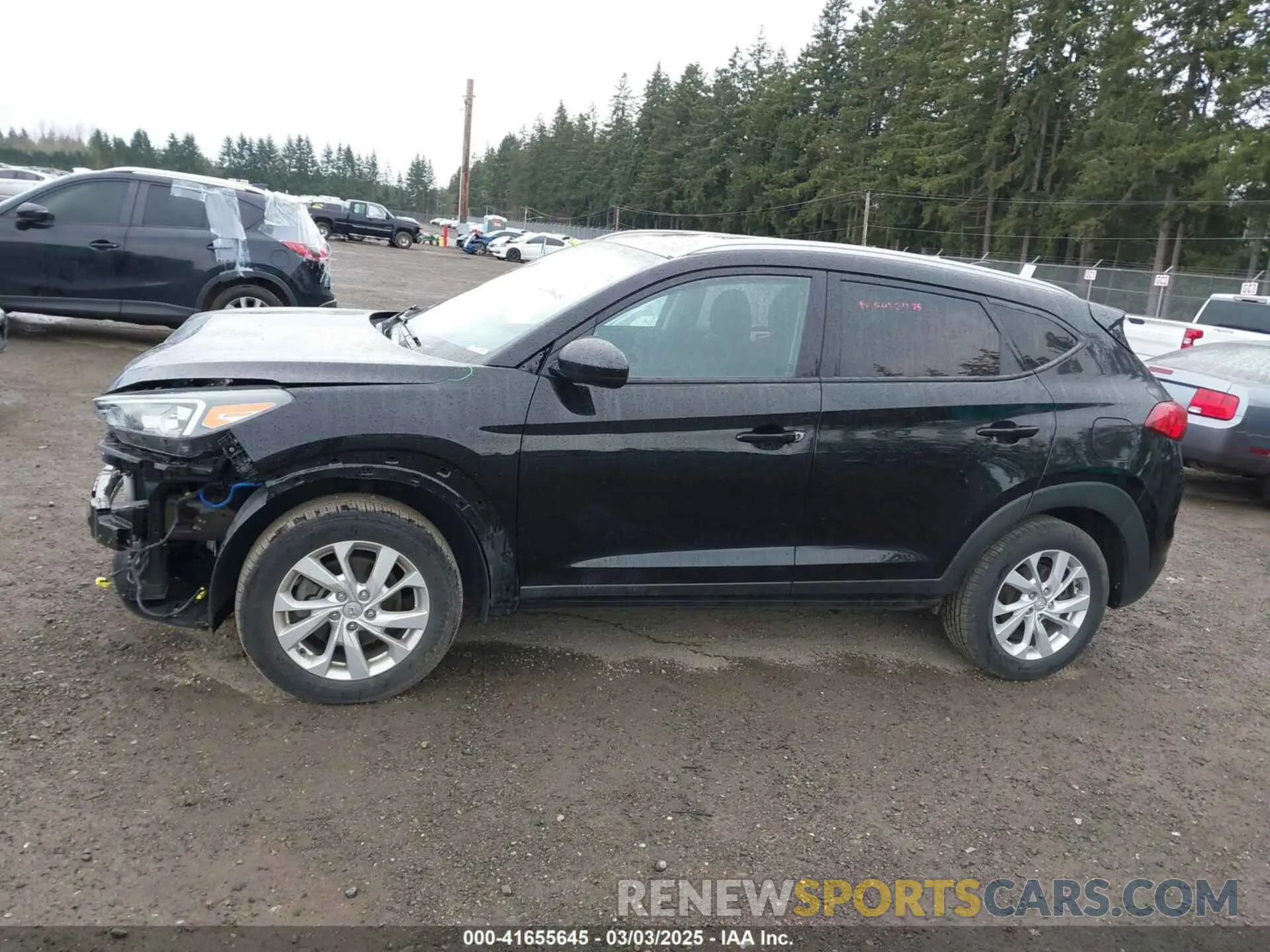 15 fotografías del automóvil dañado KM8J3CA46KU877517 HYUNDAI TUCSON 2019