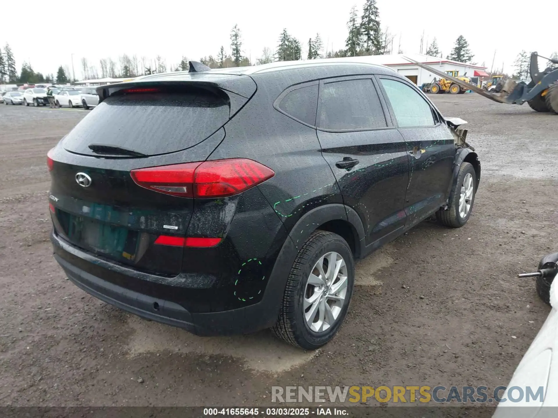 4 fotografías del automóvil dañado KM8J3CA46KU877517 HYUNDAI TUCSON 2019