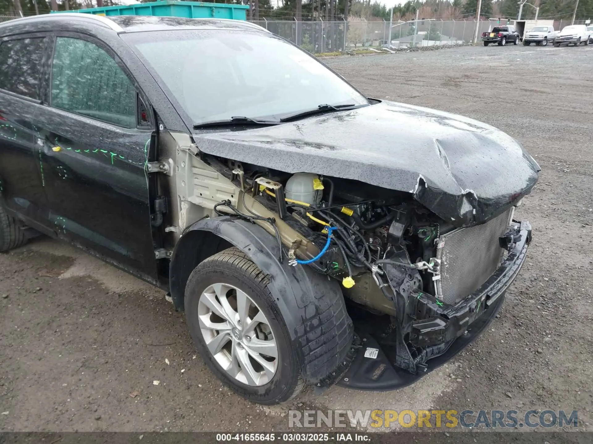 6 fotografías del automóvil dañado KM8J3CA46KU877517 HYUNDAI TUCSON 2019