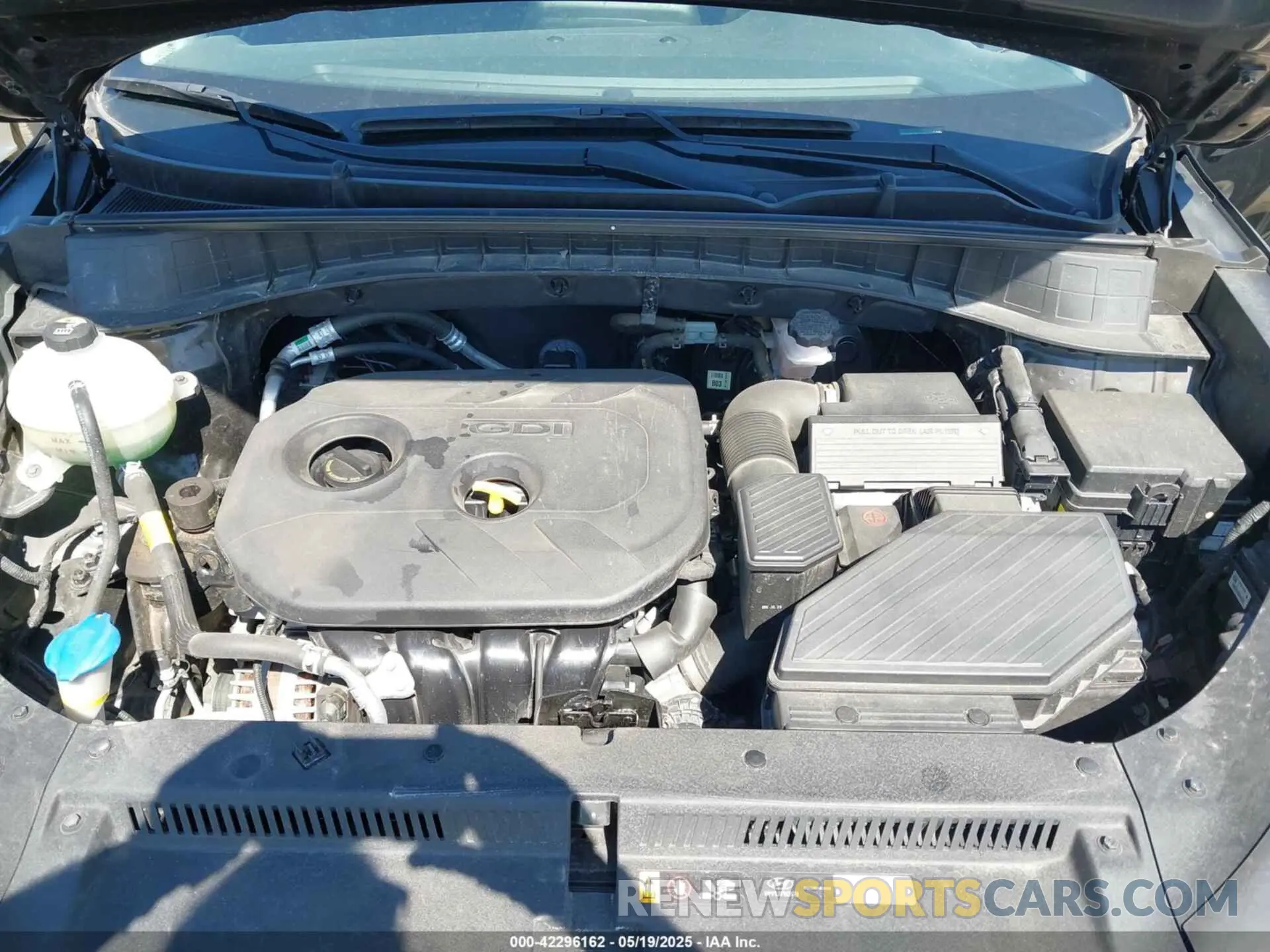 10 fotografías del automóvil dañado KM8J3CA46KU935335 HYUNDAI TUCSON 2019