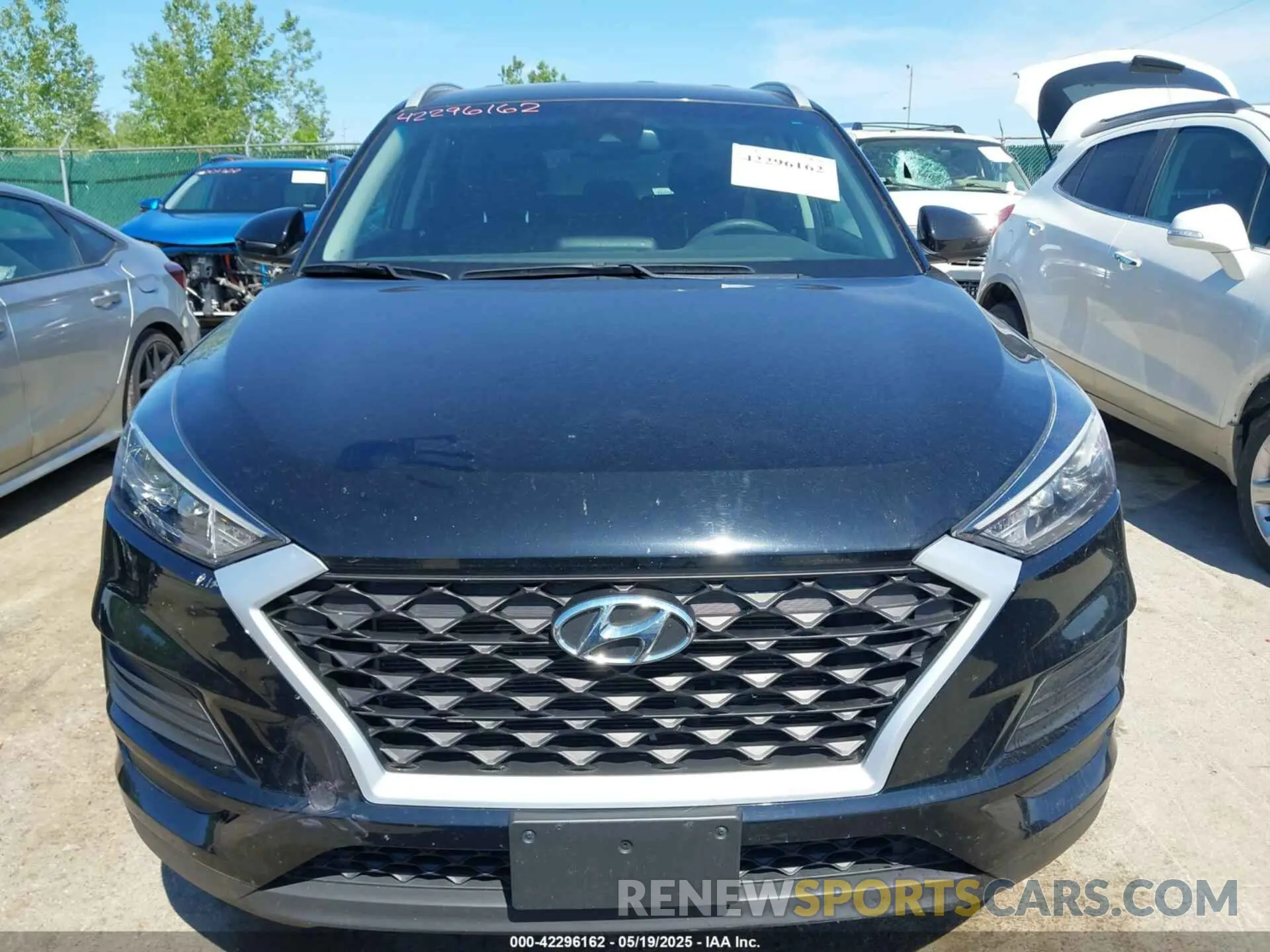 12 fotografías del automóvil dañado KM8J3CA46KU935335 HYUNDAI TUCSON 2019