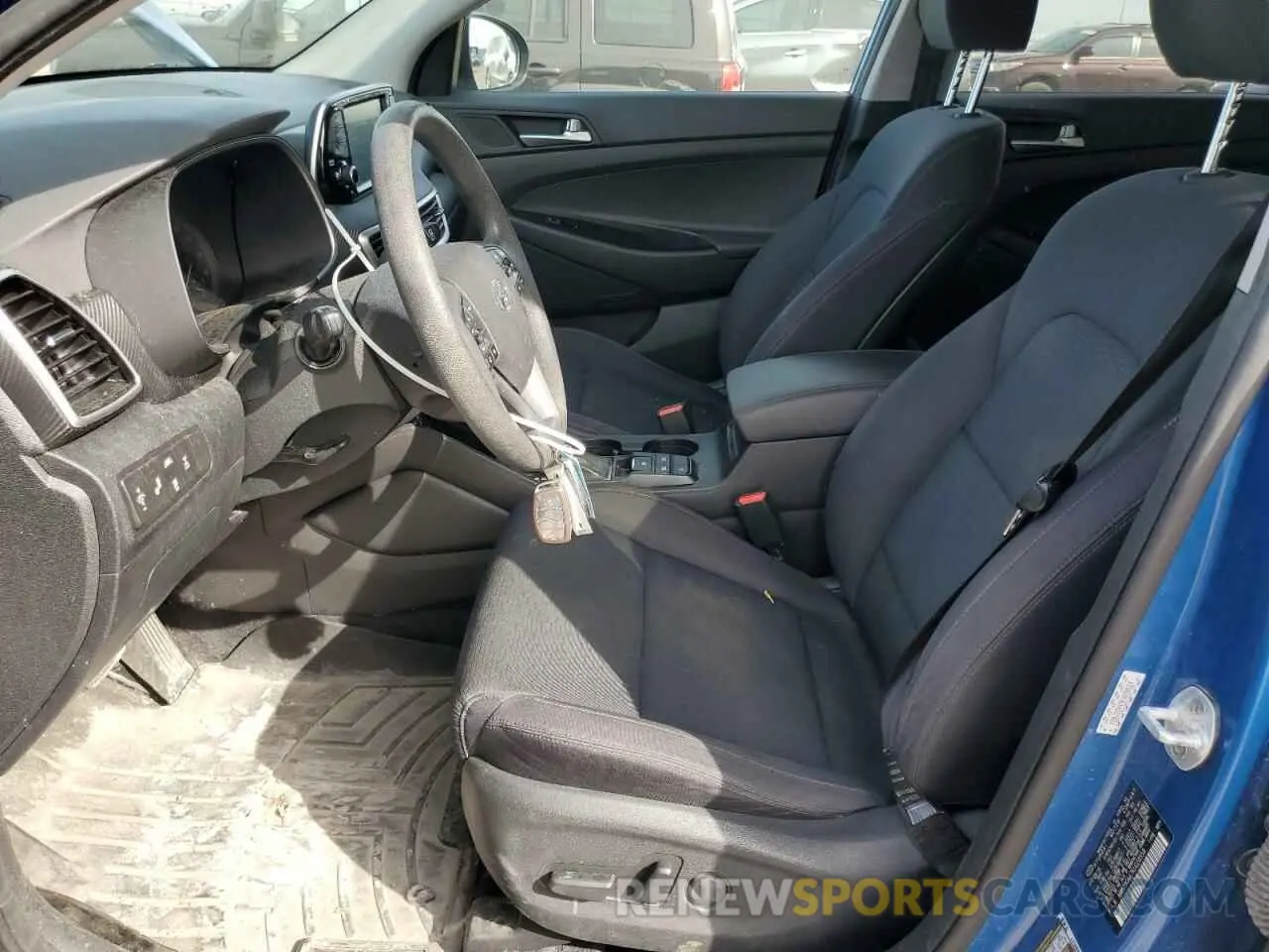 7 fotografías del automóvil dañado KM8J3CA47KU028559 HYUNDAI TUCSON 2019