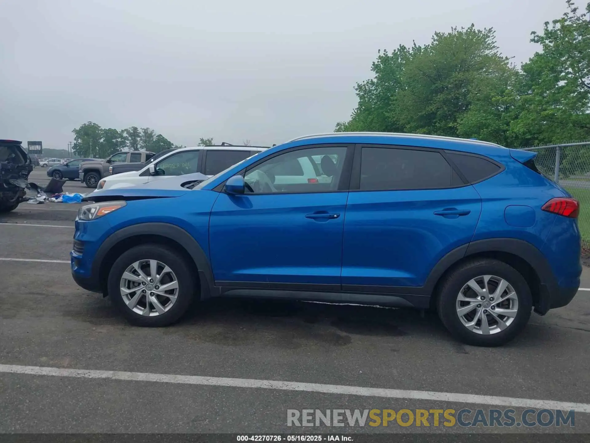 14 fotografías del automóvil dañado KM8J3CA47KU856580 HYUNDAI TUCSON 2019