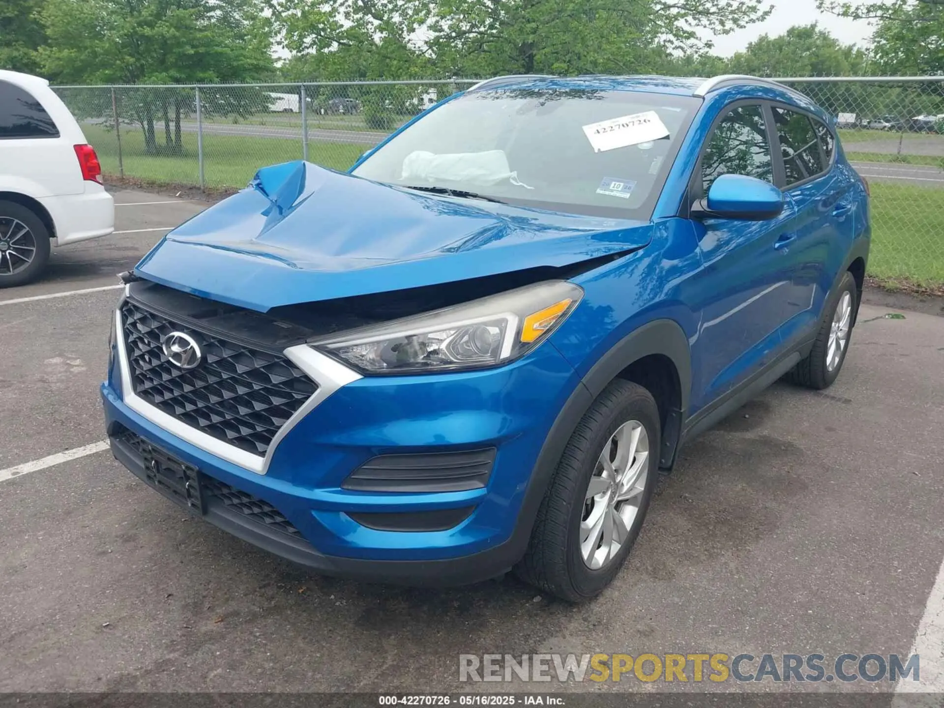 2 fotografías del automóvil dañado KM8J3CA47KU856580 HYUNDAI TUCSON 2019