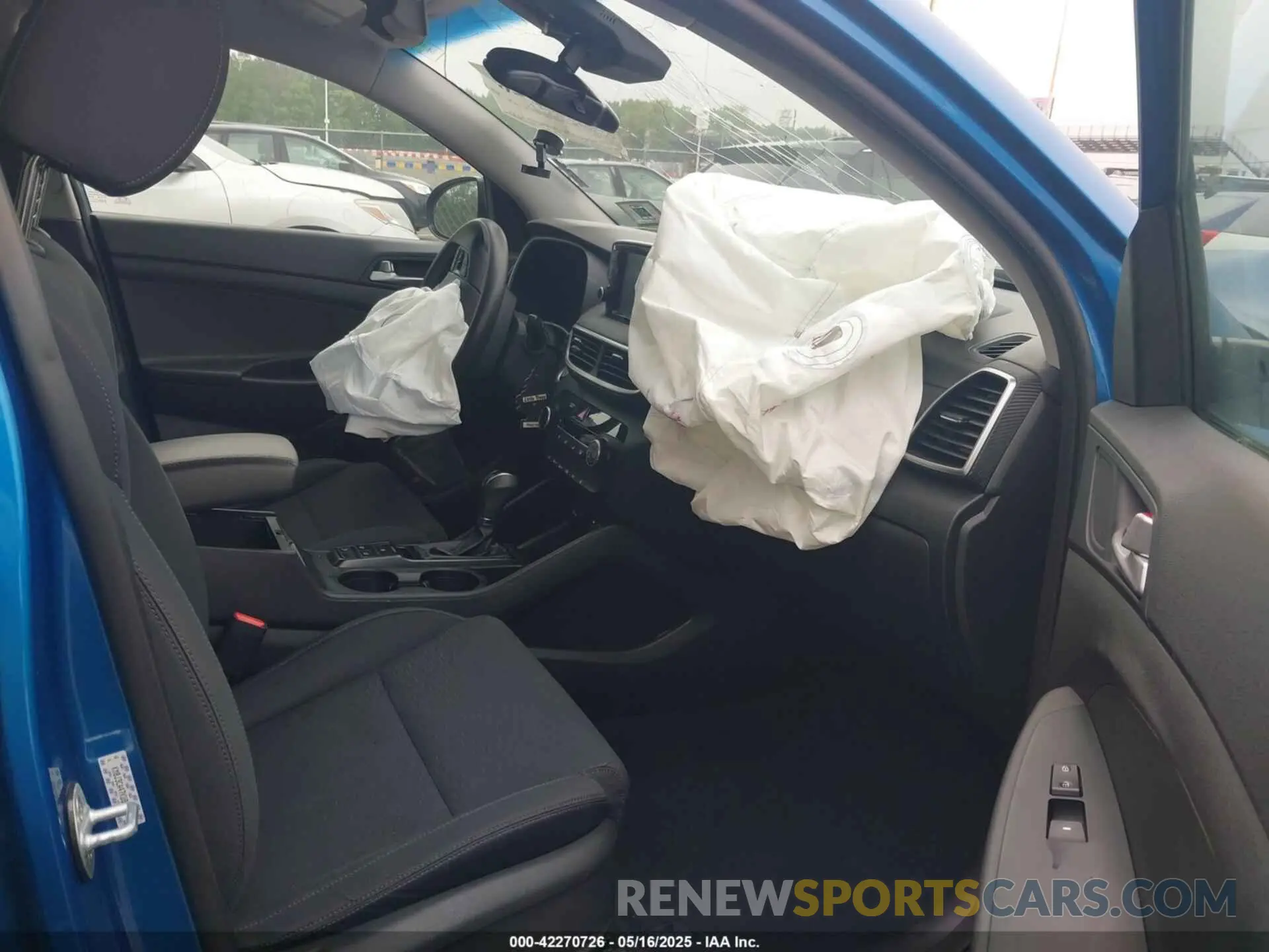 5 fotografías del automóvil dañado KM8J3CA47KU856580 HYUNDAI TUCSON 2019