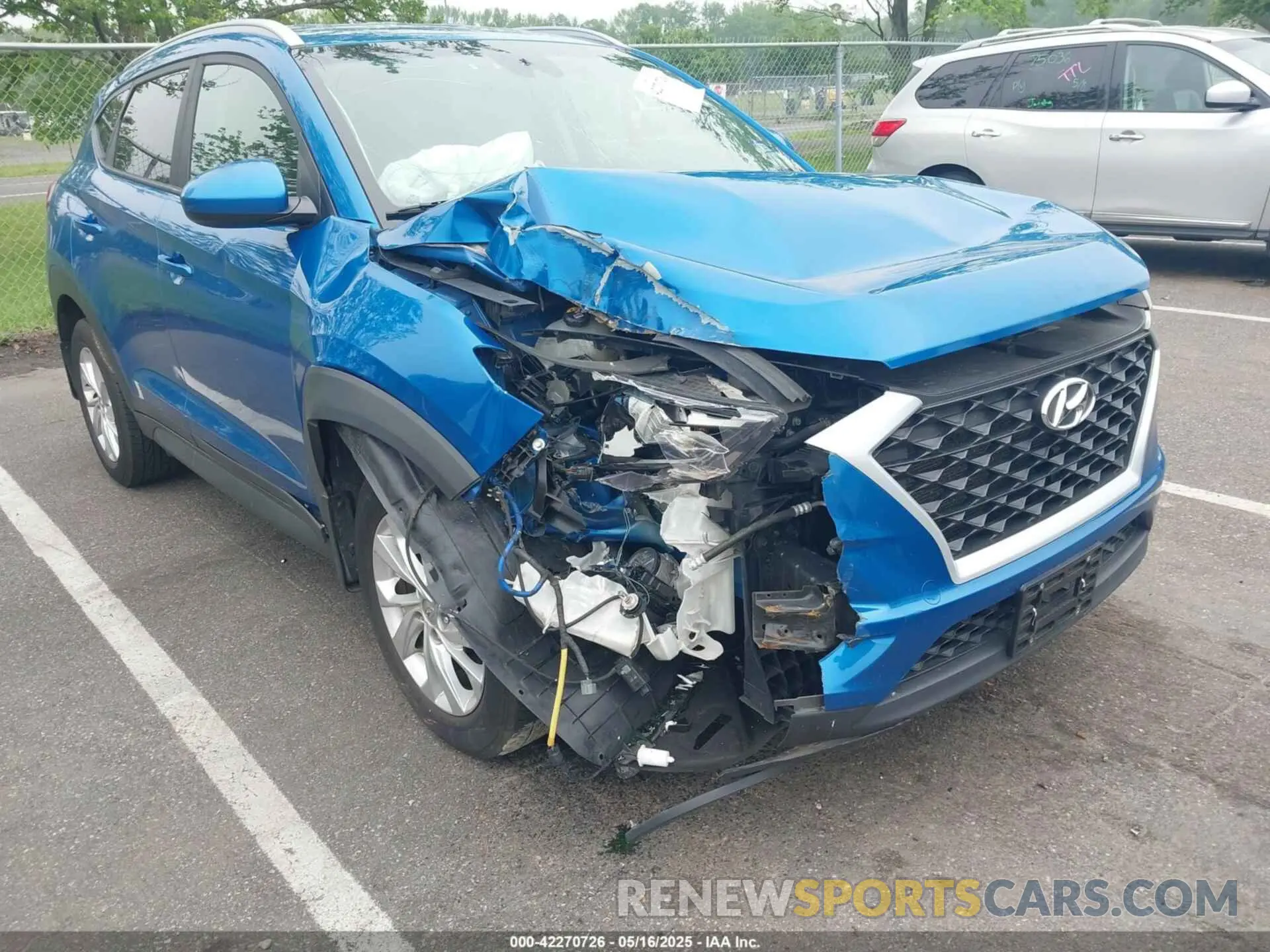 6 fotografías del automóvil dañado KM8J3CA47KU856580 HYUNDAI TUCSON 2019
