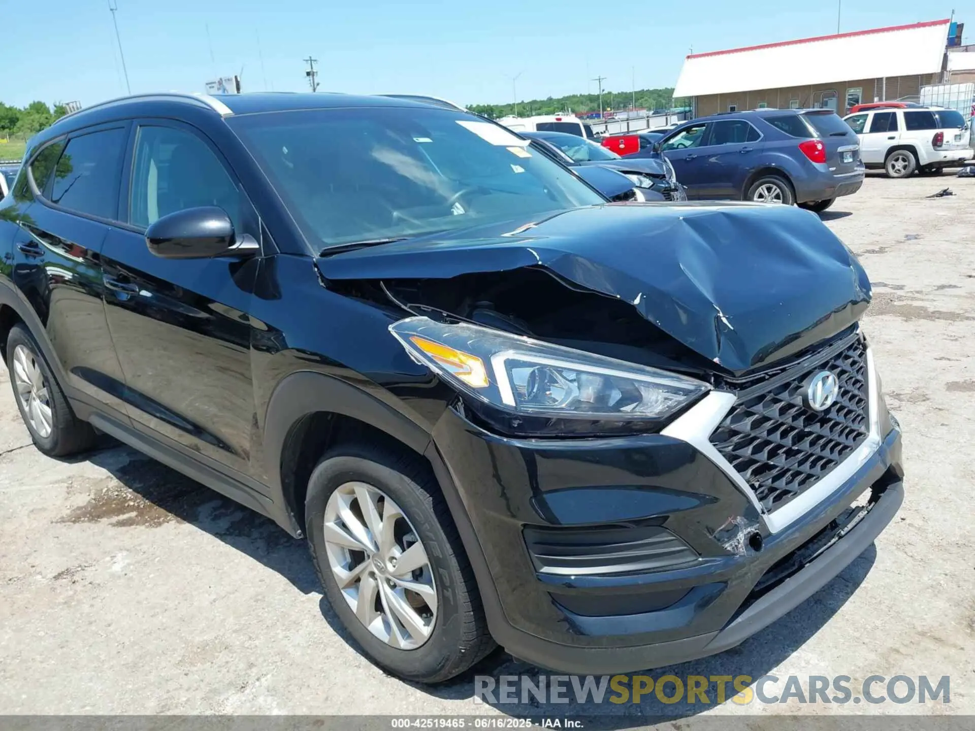 1 fotografías del automóvil dañado KM8J3CA47KU953312 HYUNDAI TUCSON 2019