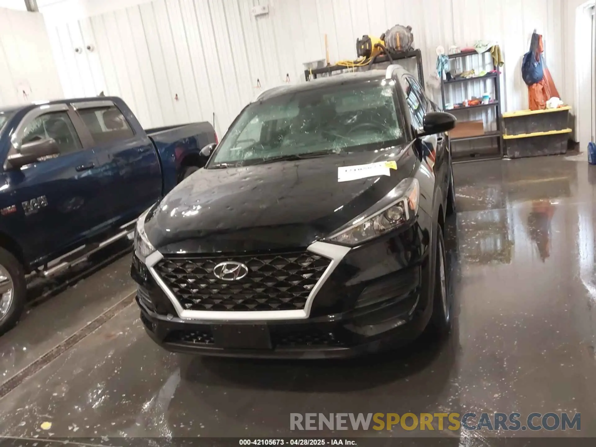 12 fotografías del automóvil dañado KM8J3CA48KU075082 HYUNDAI TUCSON 2019