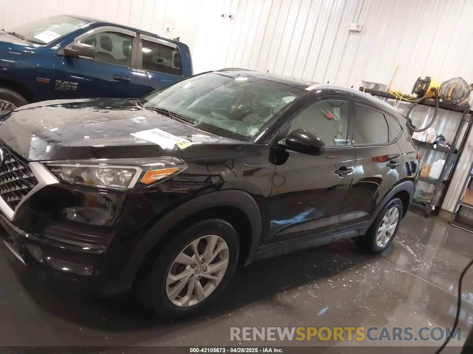 14 fotografías del automóvil dañado KM8J3CA48KU075082 HYUNDAI TUCSON 2019
