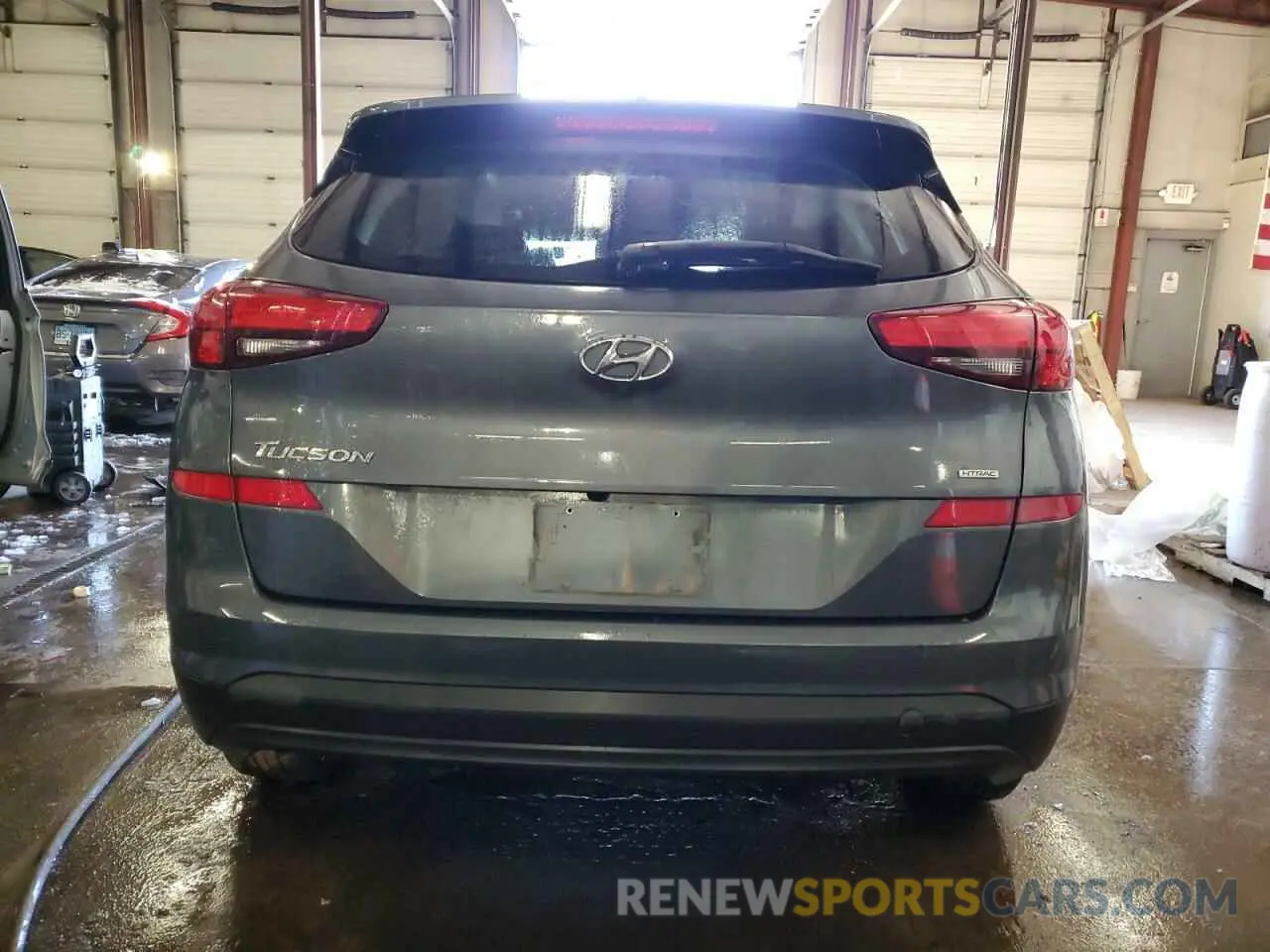 6 fotografías del automóvil dañado KM8J3CA48KU887417 HYUNDAI TUCSON 2019