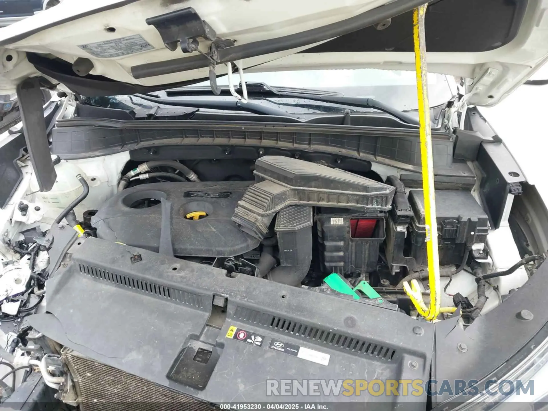 10 fotografías del automóvil dañado KM8J3CA49KU954400 HYUNDAI TUCSON 2019