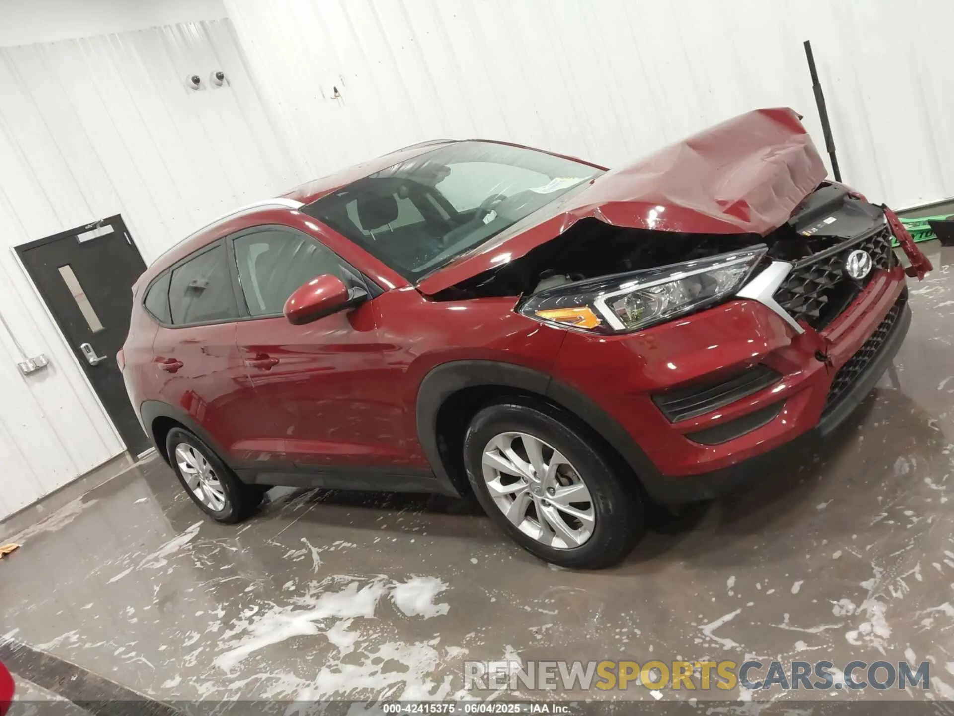 14 fotografías del automóvil dañado KM8J3CA4XKU020469 HYUNDAI TUCSON 2019