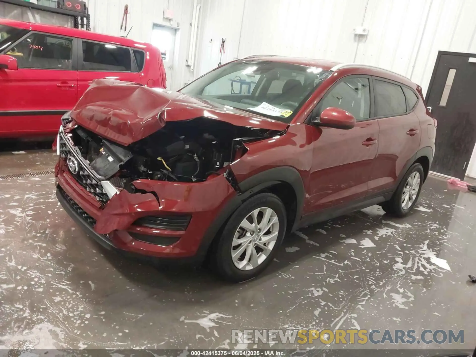 2 fotografías del automóvil dañado KM8J3CA4XKU020469 HYUNDAI TUCSON 2019