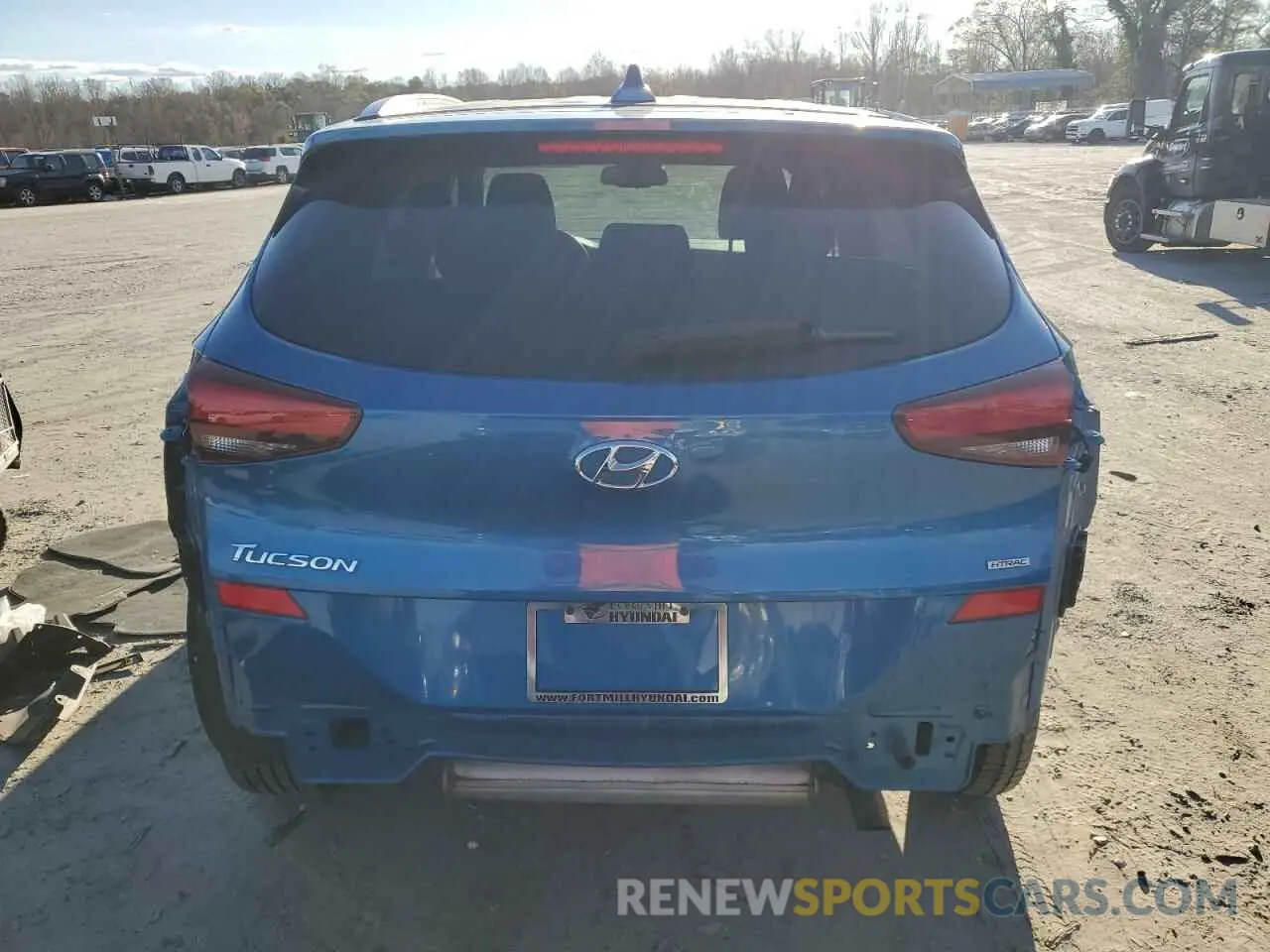 6 fotografías del automóvil dañado KM8J3CA4XKU079232 HYUNDAI TUCSON 2019