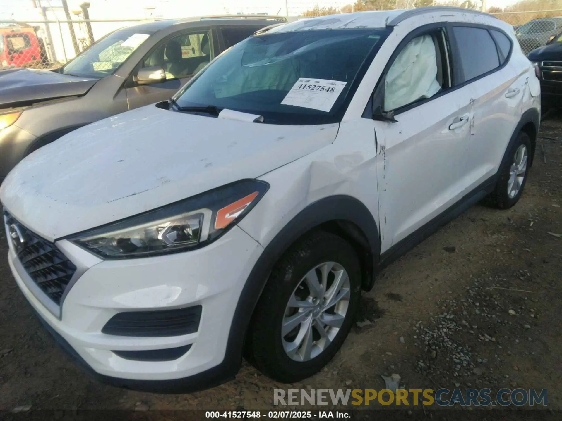 2 fotografías del automóvil dañado KM8J3CA4XKU894613 HYUNDAI TUCSON 2019