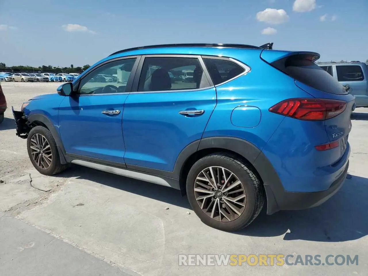 2 fotografías del automóvil dañado KM8J3CAL0KU911006 HYUNDAI TUCSON 2019