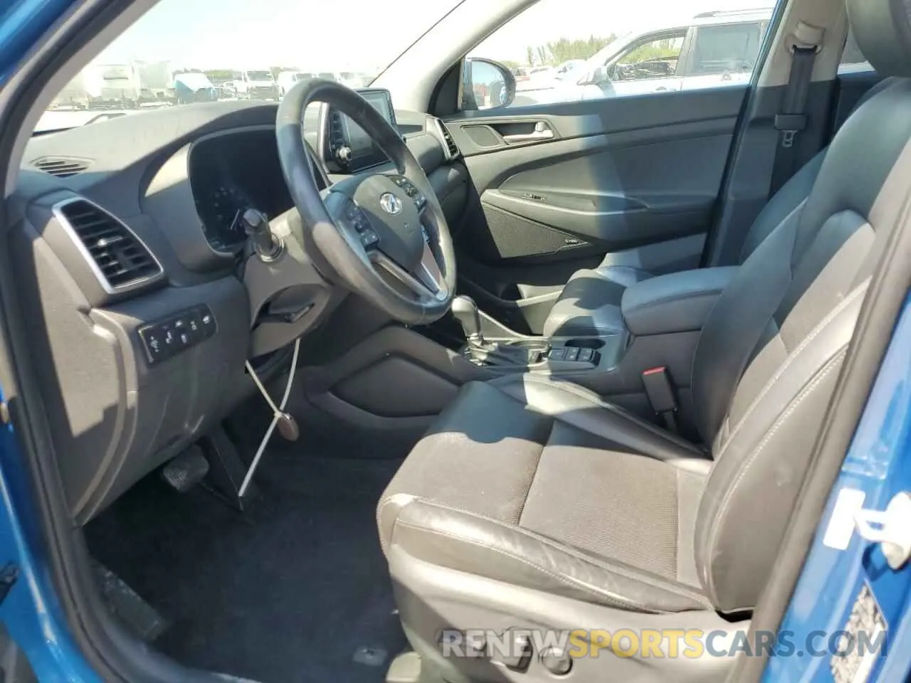 7 fotografías del automóvil dañado KM8J3CAL0KU911006 HYUNDAI TUCSON 2019
