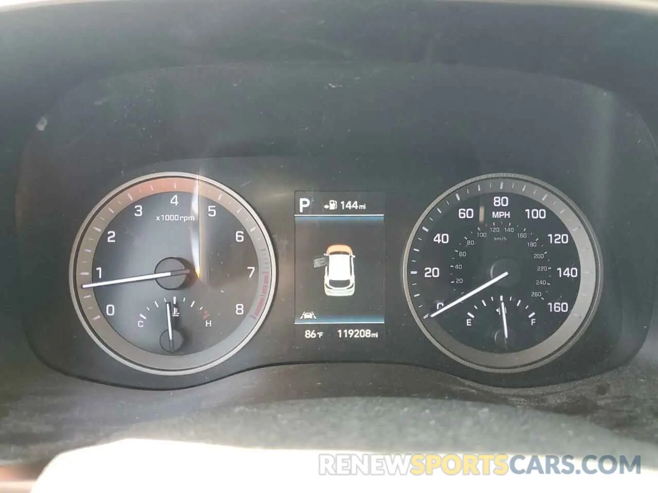 9 fotografías del automóvil dañado KM8J3CAL0KU911006 HYUNDAI TUCSON 2019
