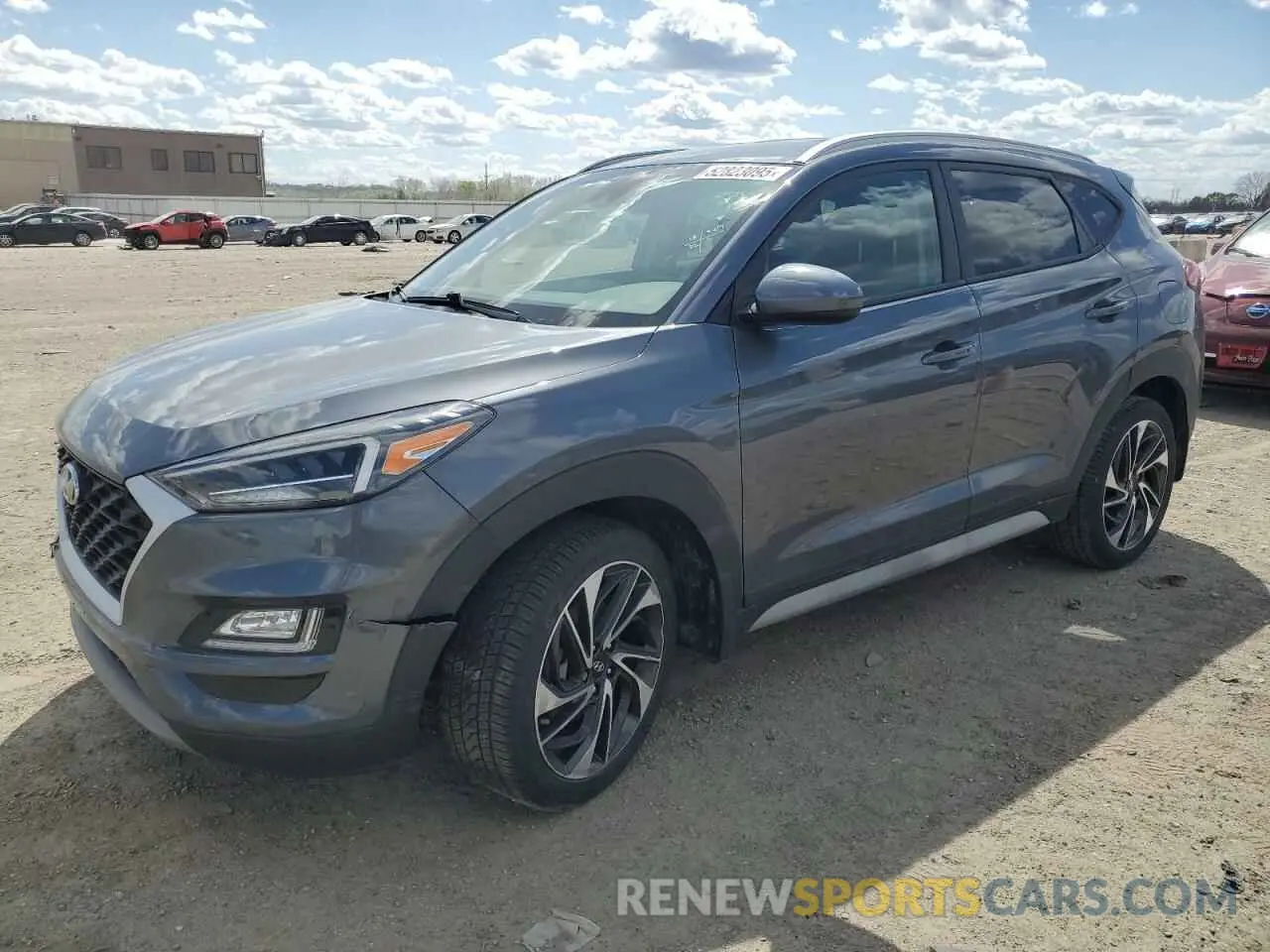 1 fotografías del automóvil dañado KM8J3CAL0KU986644 HYUNDAI TUCSON 2019