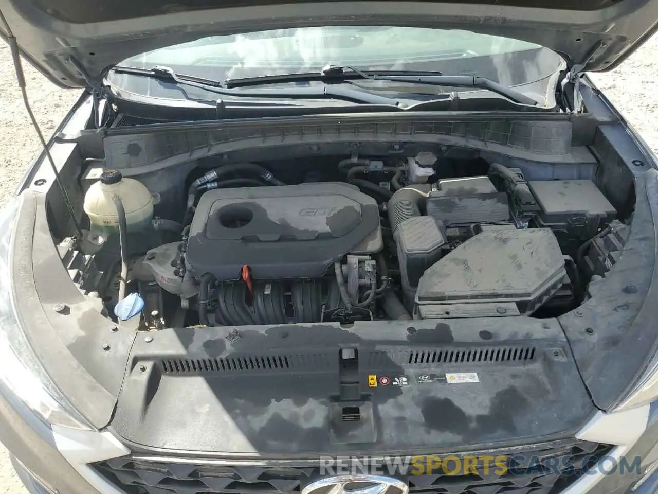 12 fotografías del automóvil dañado KM8J3CAL0KU986644 HYUNDAI TUCSON 2019