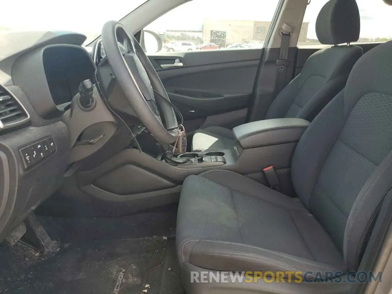 7 fotografías del automóvil dañado KM8J3CAL0KU986644 HYUNDAI TUCSON 2019