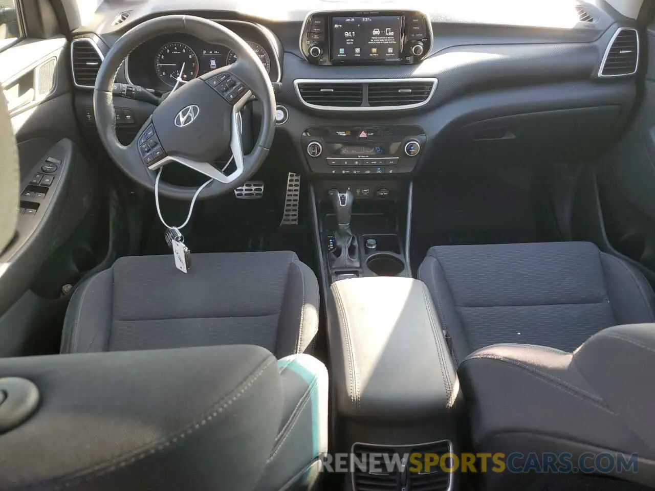 8 fotografías del automóvil dañado KM8J3CAL1KU018987 HYUNDAI TUCSON 2019