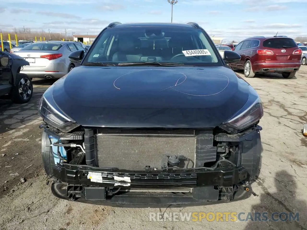 5 fotografías del automóvil dañado KM8J3CAL1KU034879 HYUNDAI TUCSON 2019