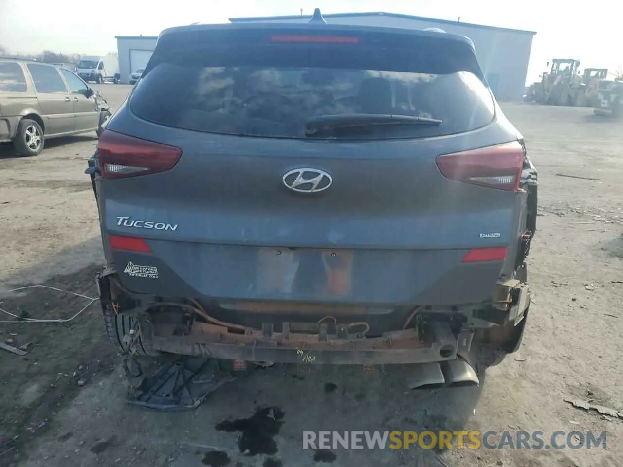 6 fotografías del automóvil dañado KM8J3CAL1KU848580 HYUNDAI TUCSON 2019