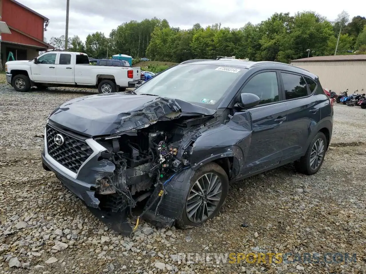 1 fotografías del automóvil dañado KM8J3CAL1KU974955 HYUNDAI TUCSON 2019