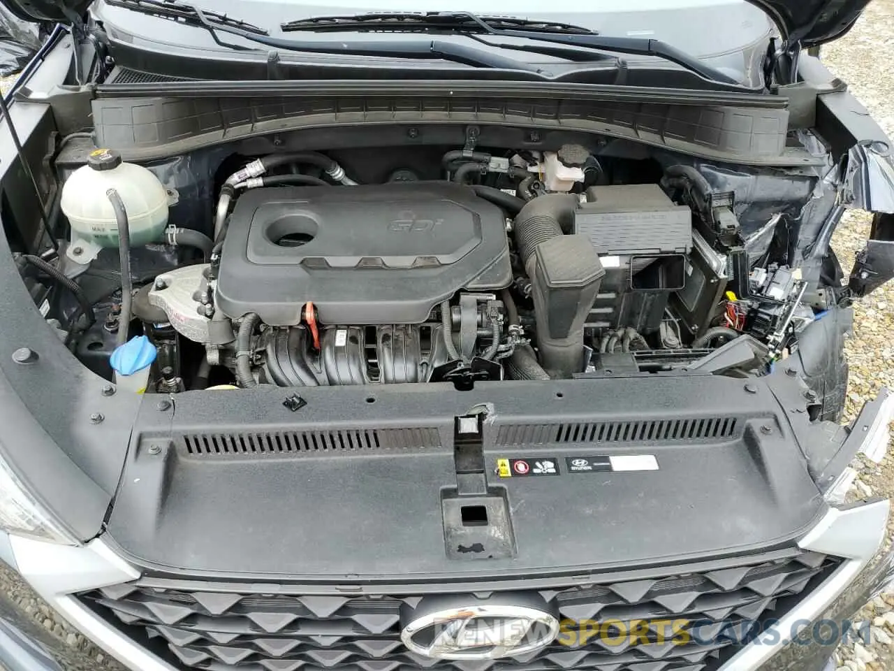 14 fotografías del automóvil dañado KM8J3CAL1KU974955 HYUNDAI TUCSON 2019