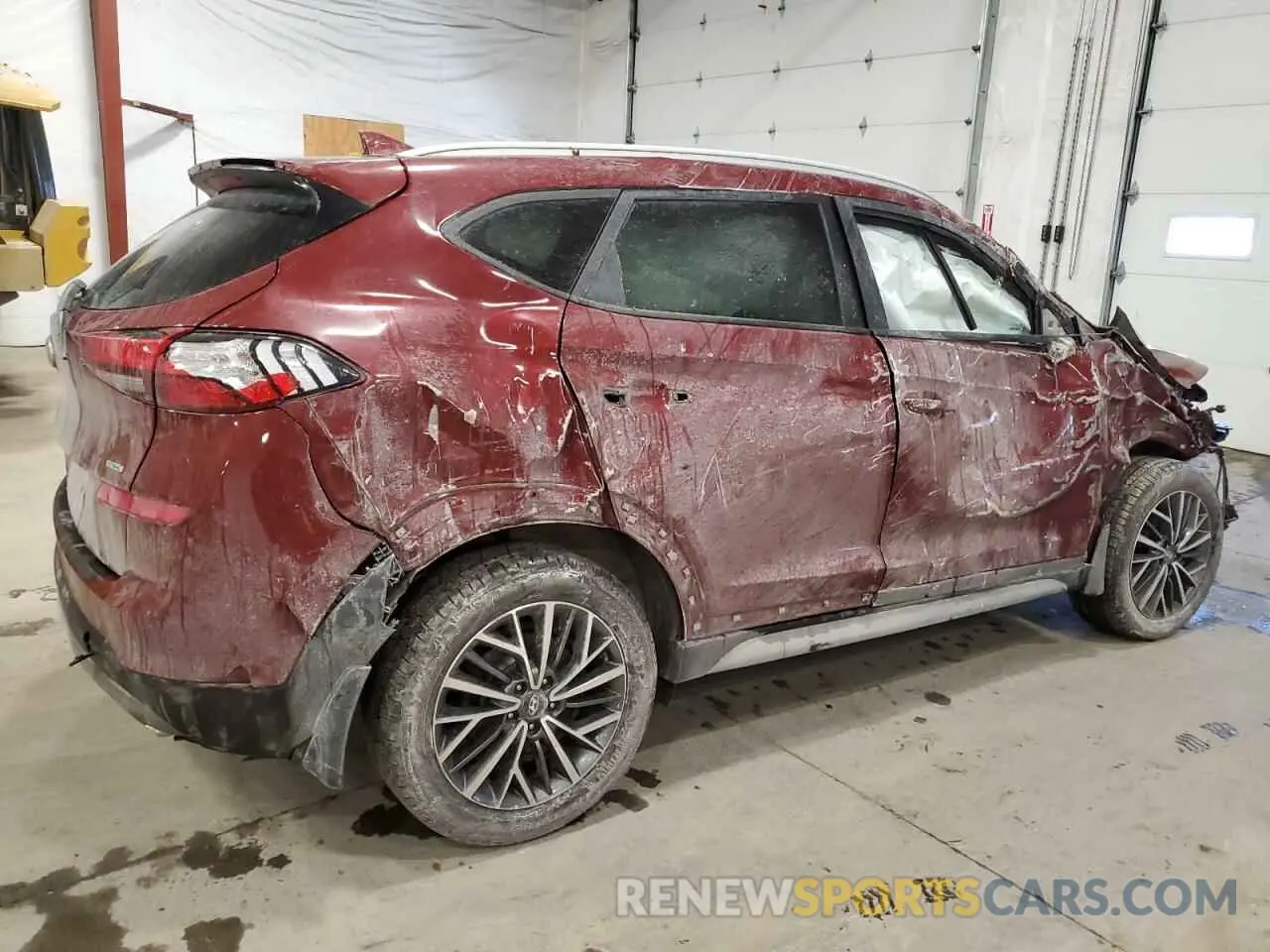 3 fotografías del automóvil dañado KM8J3CAL3KU008378 HYUNDAI TUCSON 2019