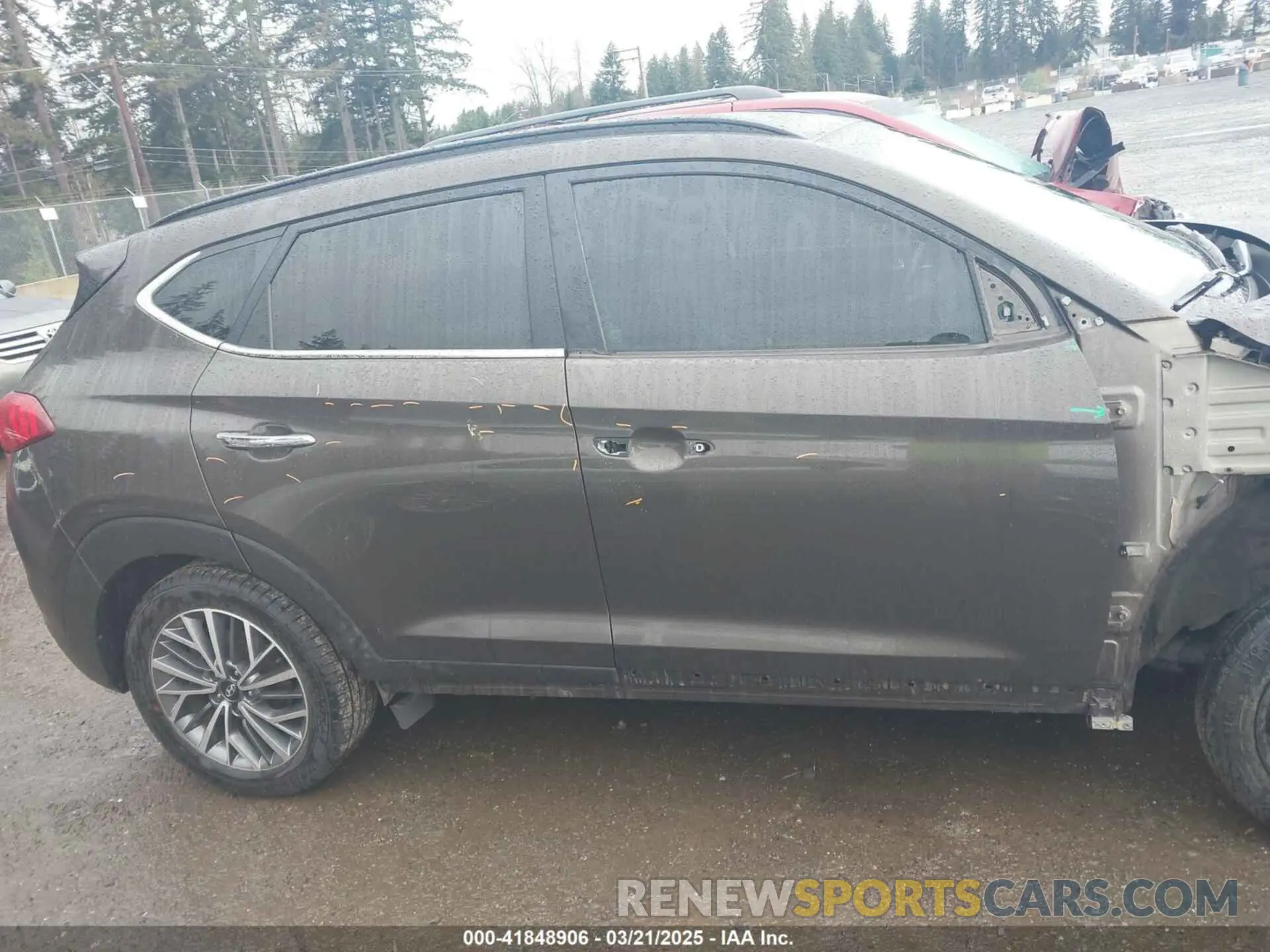 14 fotografías del automóvil dañado KM8J3CAL3KU040750 HYUNDAI TUCSON 2019