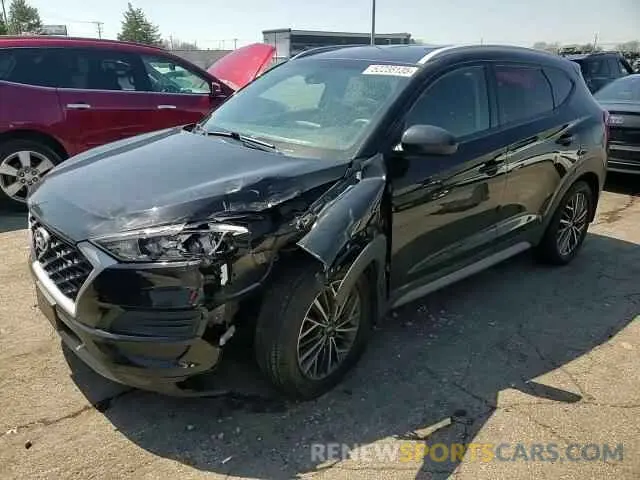 11 fotografías del automóvil dañado KM8J3CAL3KU962242 HYUNDAI TUCSON 2019
