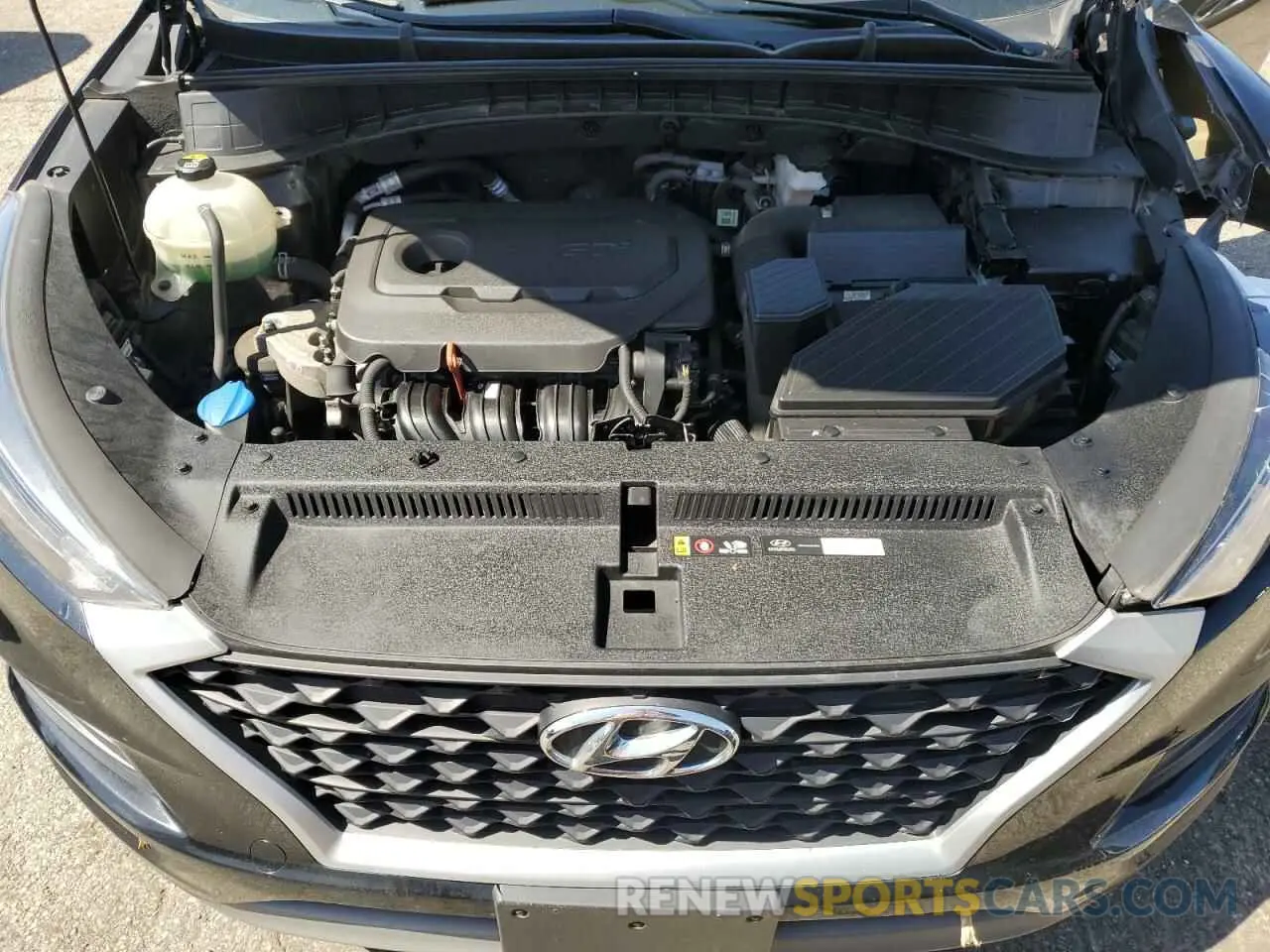 14 fotografías del automóvil dañado KM8J3CAL3KU962242 HYUNDAI TUCSON 2019