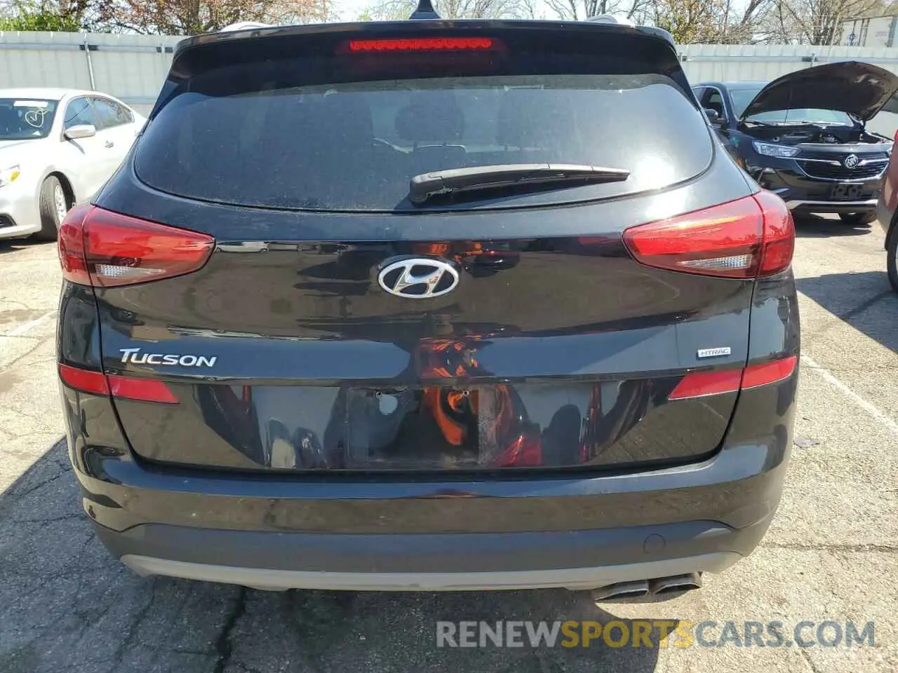 6 fotografías del automóvil dañado KM8J3CAL3KU962242 HYUNDAI TUCSON 2019