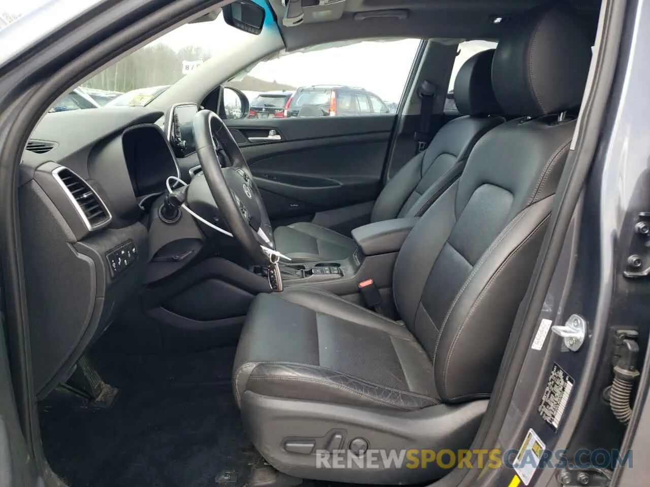 7 fotografías del automóvil dañado KM8J3CAL3KU974312 HYUNDAI TUCSON 2019