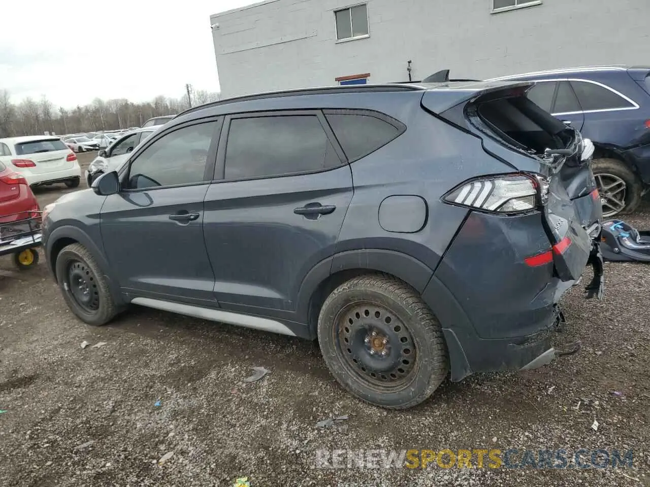 2 fotografías del automóvil dañado KM8J3CAL4KU058965 HYUNDAI TUCSON 2019