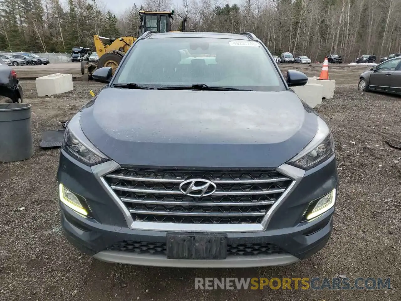 5 fotografías del automóvil dañado KM8J3CAL4KU058965 HYUNDAI TUCSON 2019