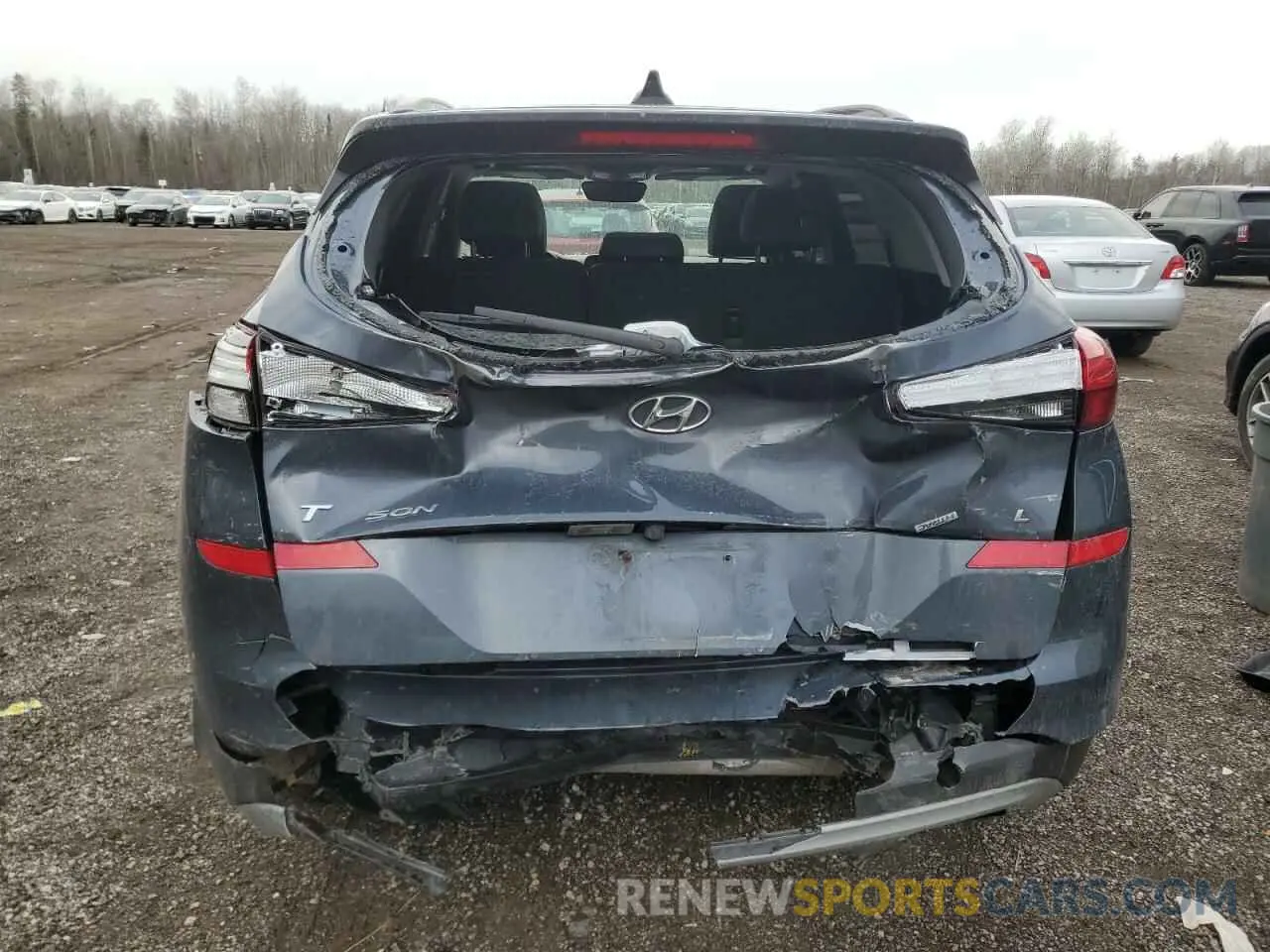 6 fotografías del automóvil dañado KM8J3CAL4KU058965 HYUNDAI TUCSON 2019