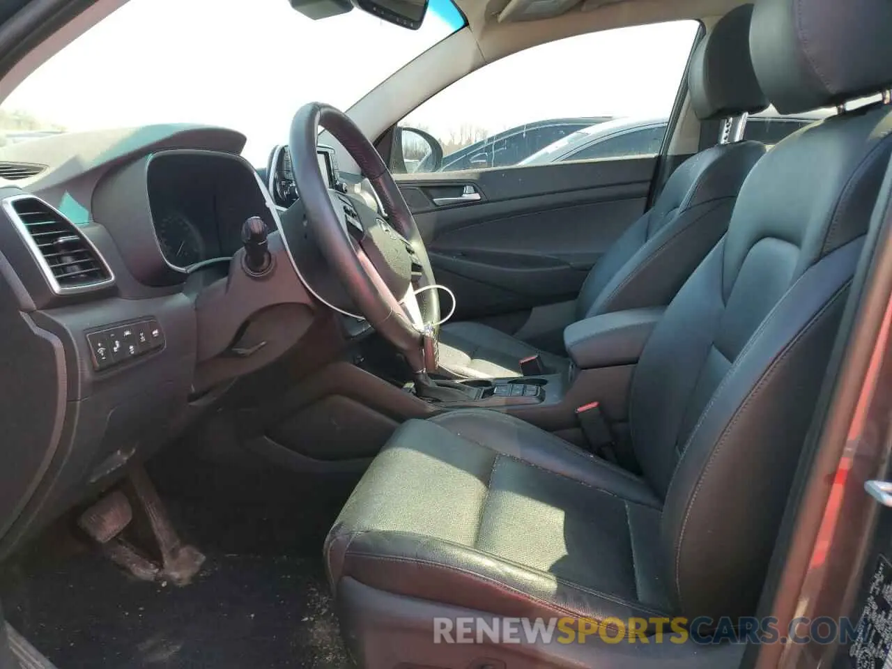 7 fotografías del automóvil dañado KM8J3CAL4KU058965 HYUNDAI TUCSON 2019