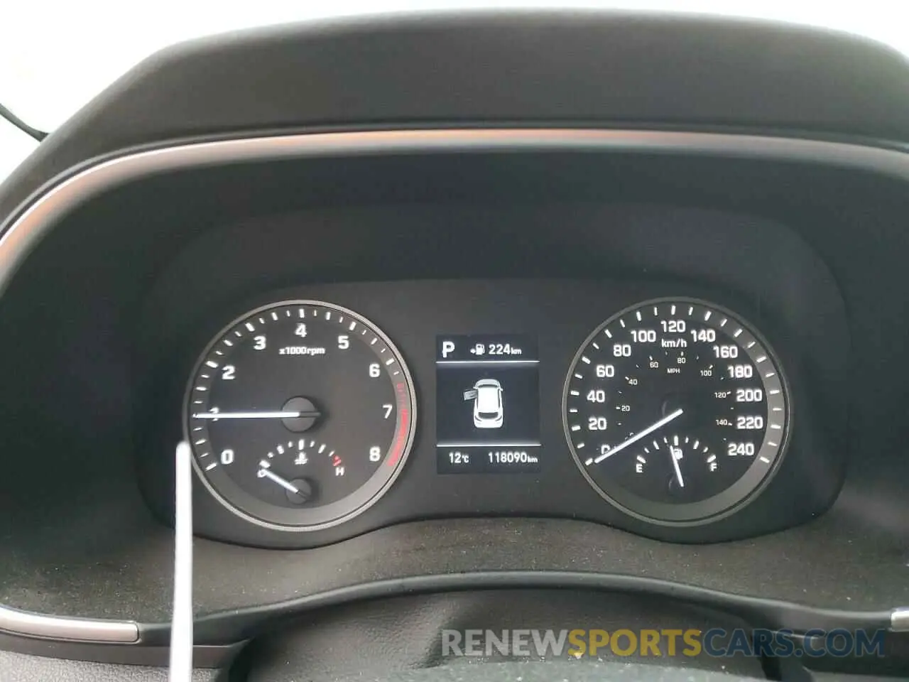9 fotografías del automóvil dañado KM8J3CAL4KU058965 HYUNDAI TUCSON 2019
