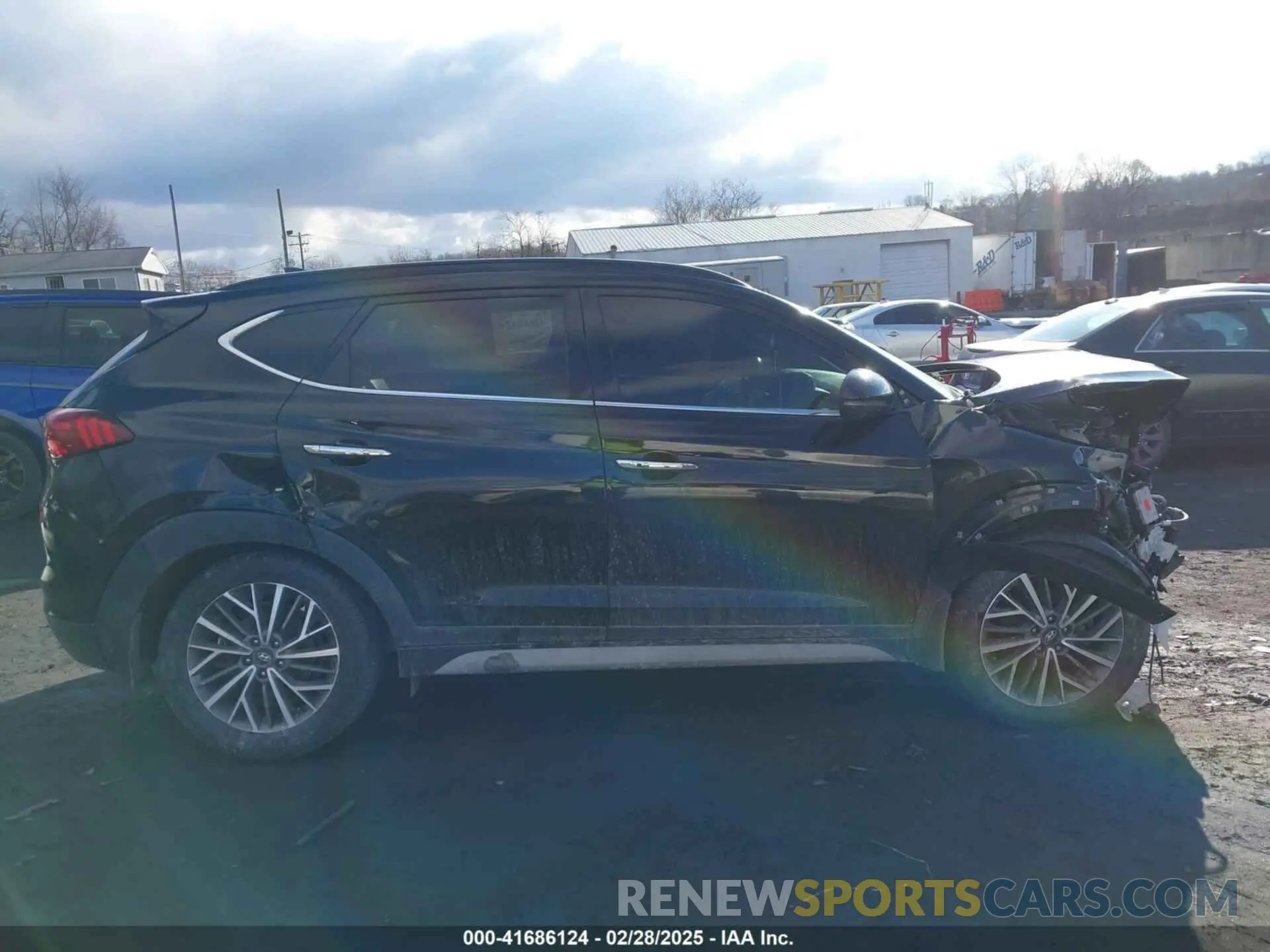 13 fotografías del automóvil dañado KM8J3CAL5KU055248 HYUNDAI TUCSON 2019