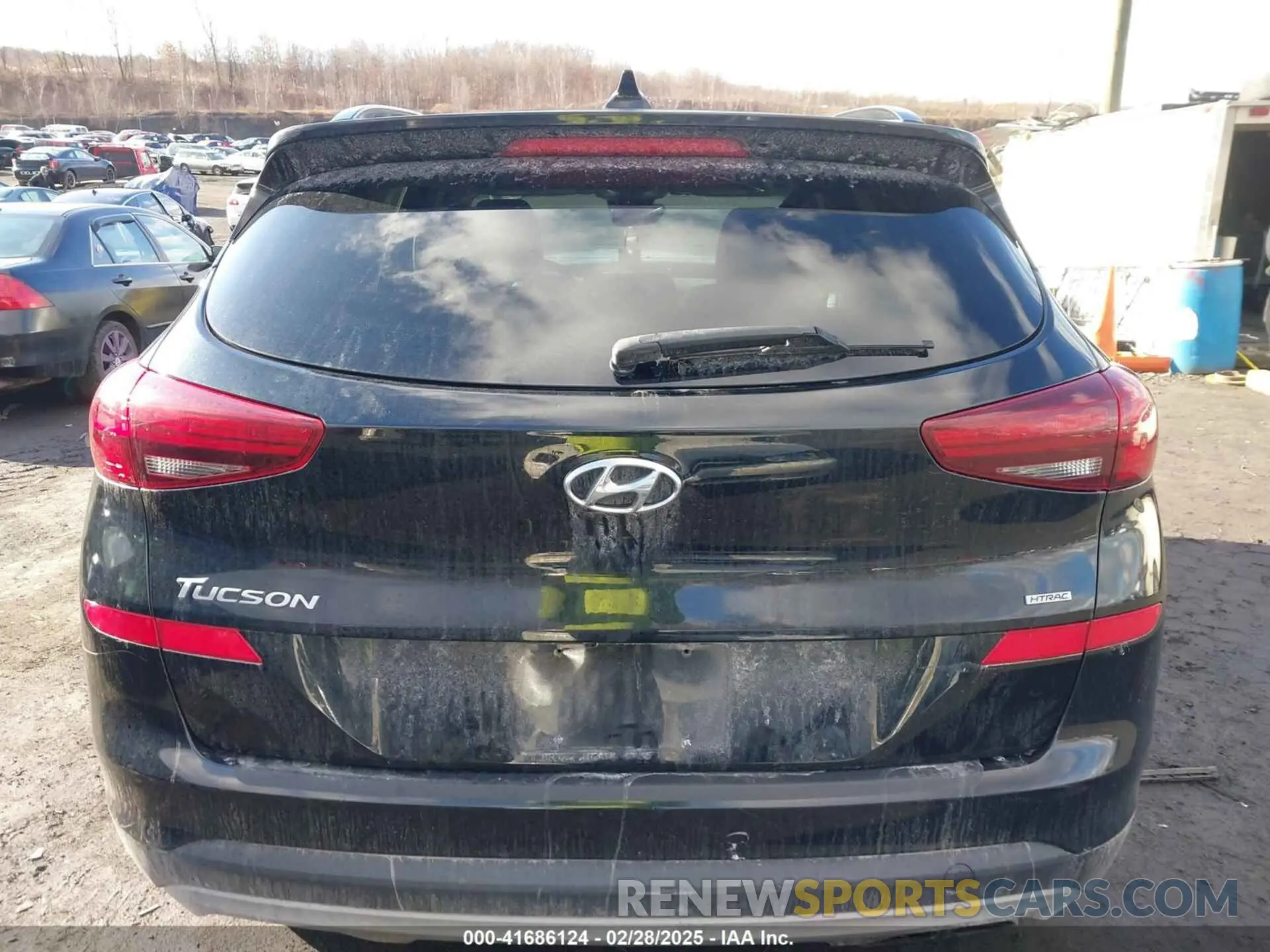 16 fotografías del automóvil dañado KM8J3CAL5KU055248 HYUNDAI TUCSON 2019