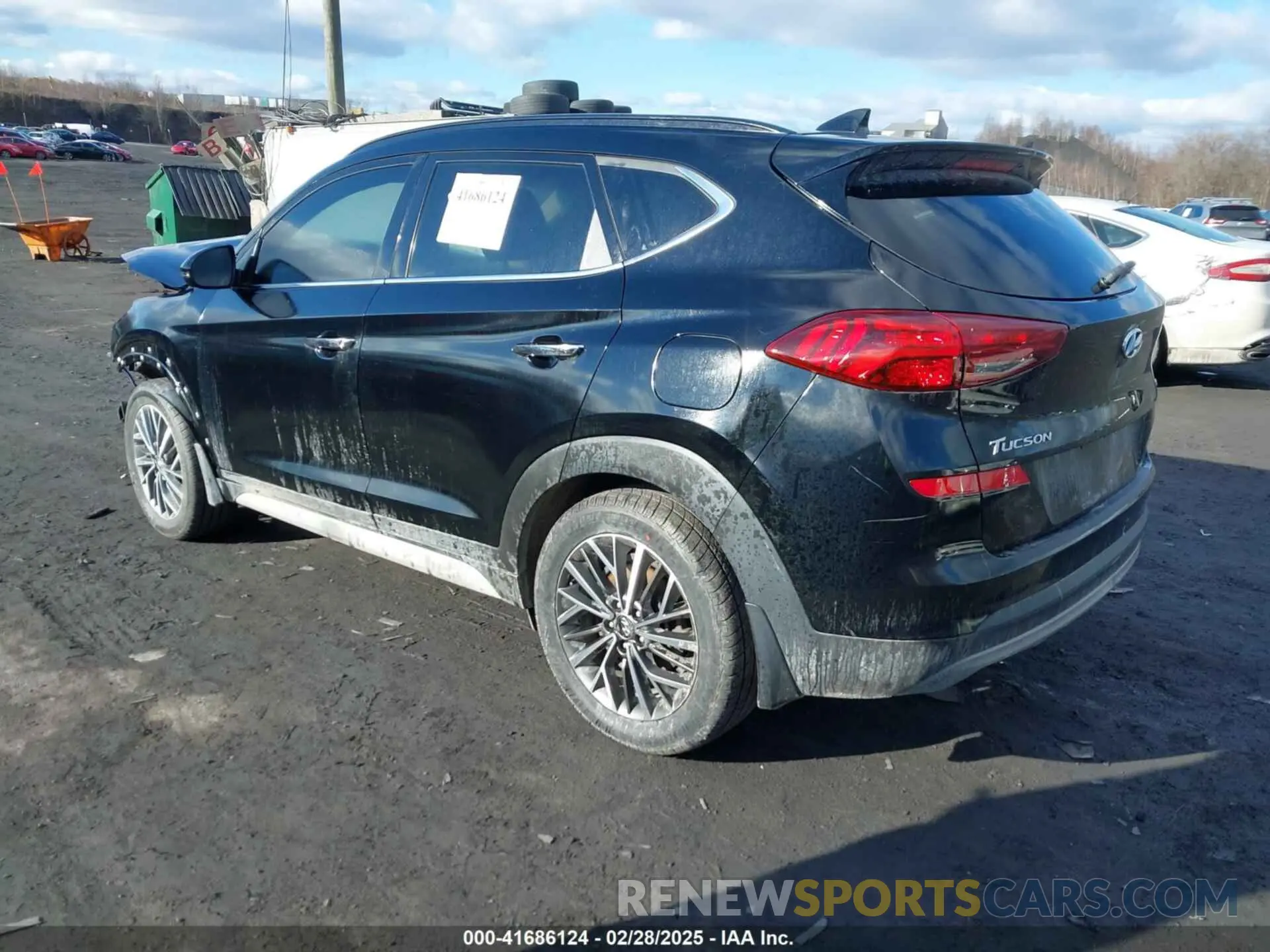 3 fotografías del automóvil dañado KM8J3CAL5KU055248 HYUNDAI TUCSON 2019